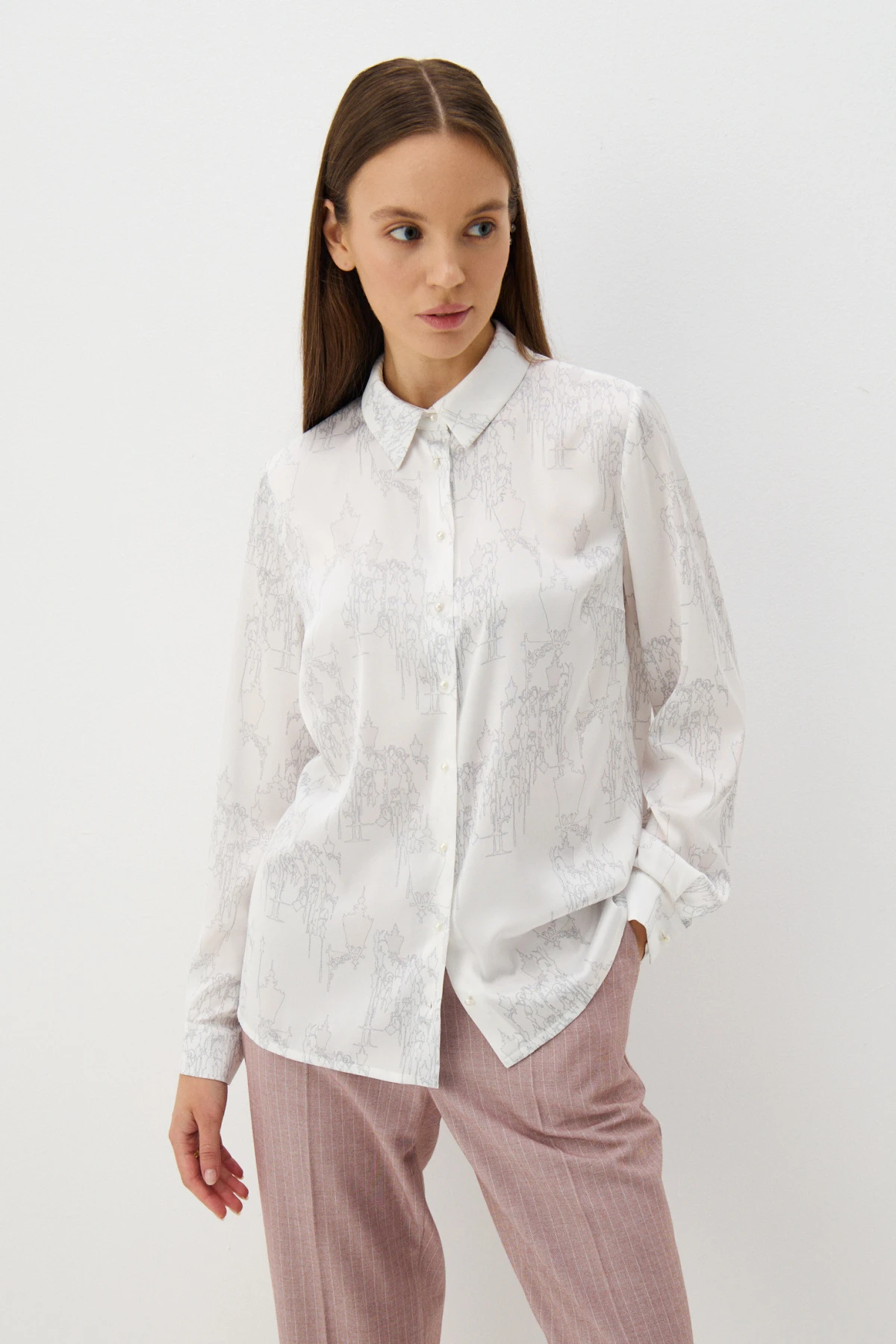 Блузка "Серебряный замок" 3