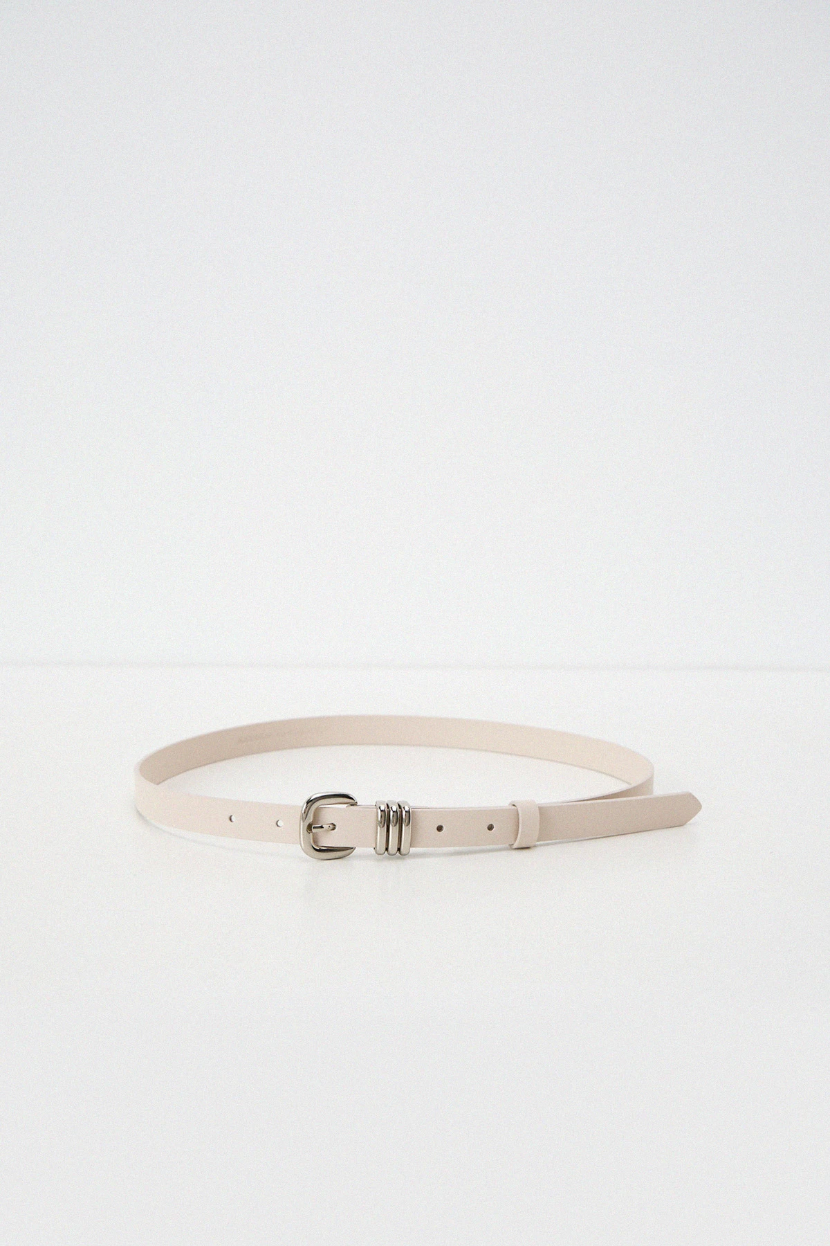 Пояс бежевый 2,5 см 1