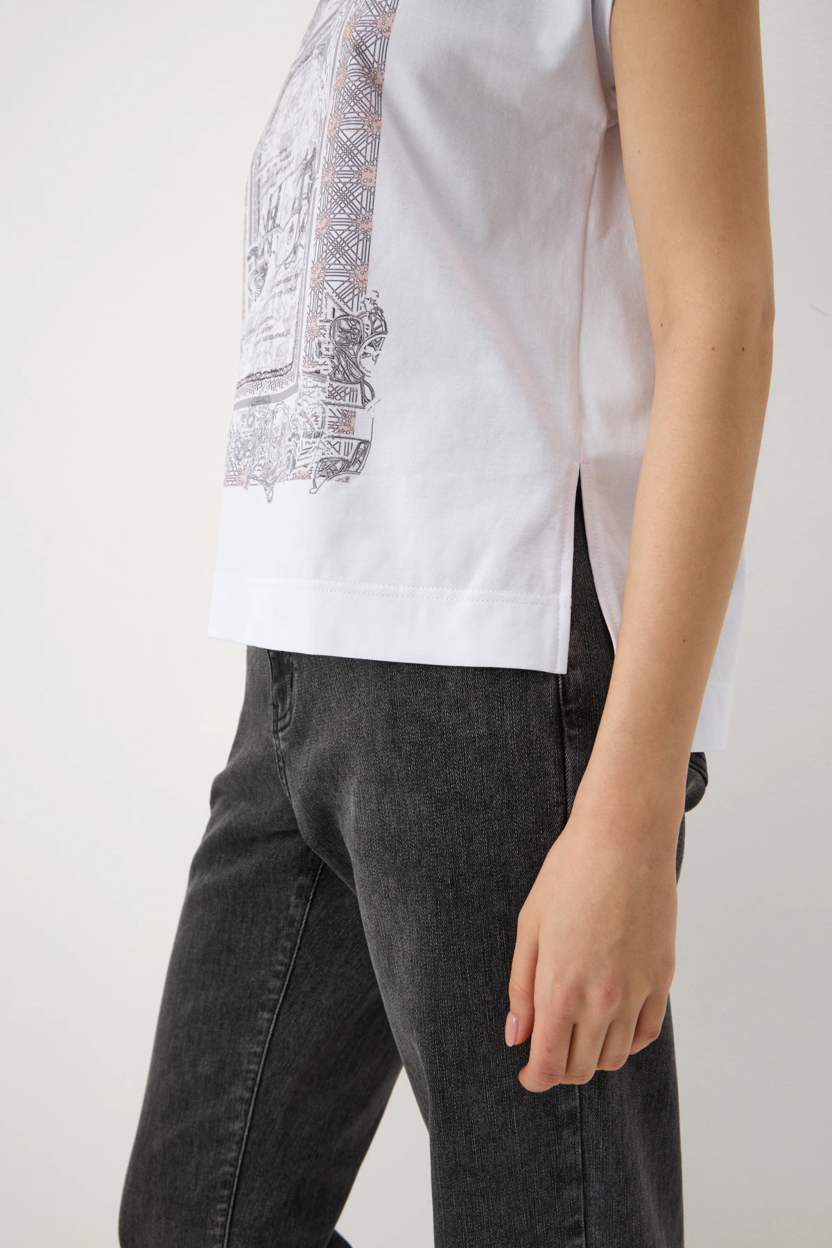 Джинсы серые 2