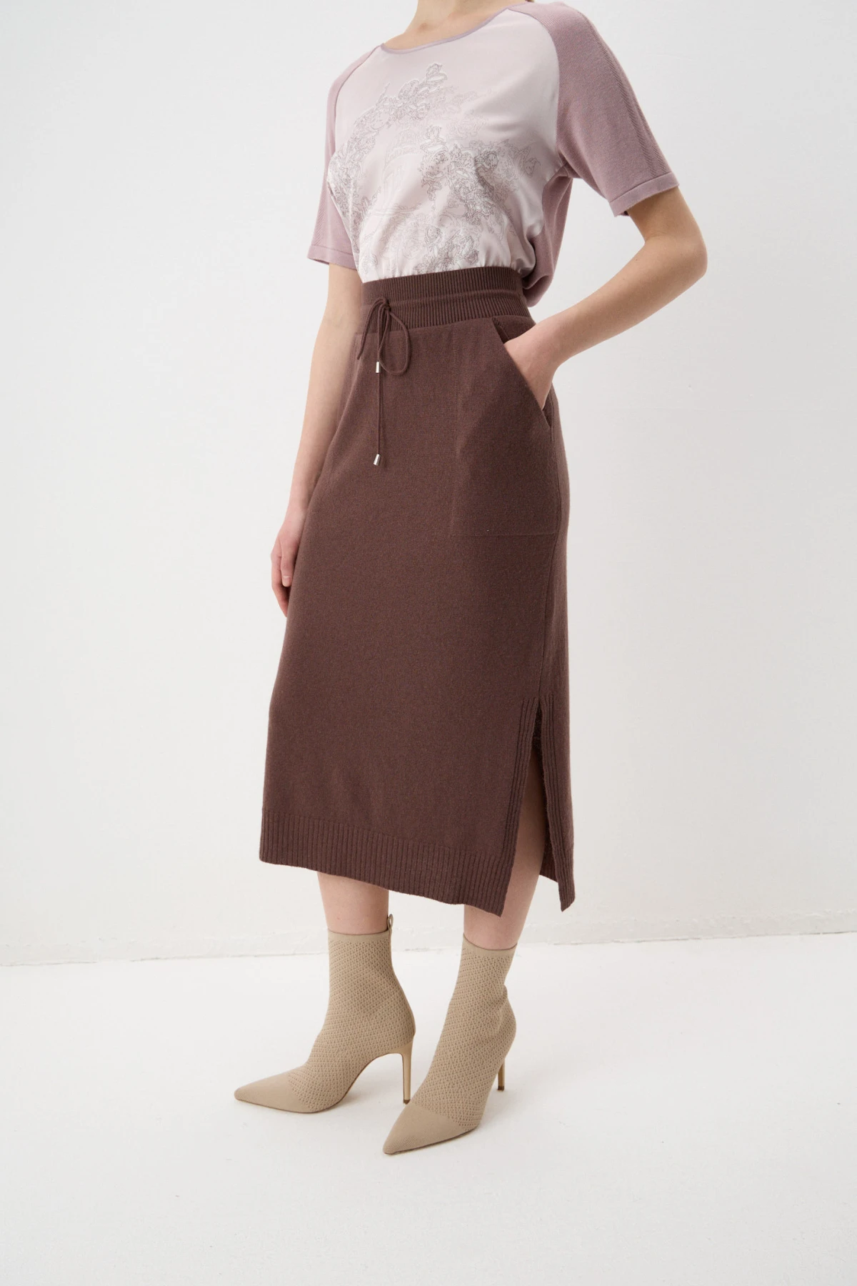 Юбка вязаная "Сонеты тепла" 5