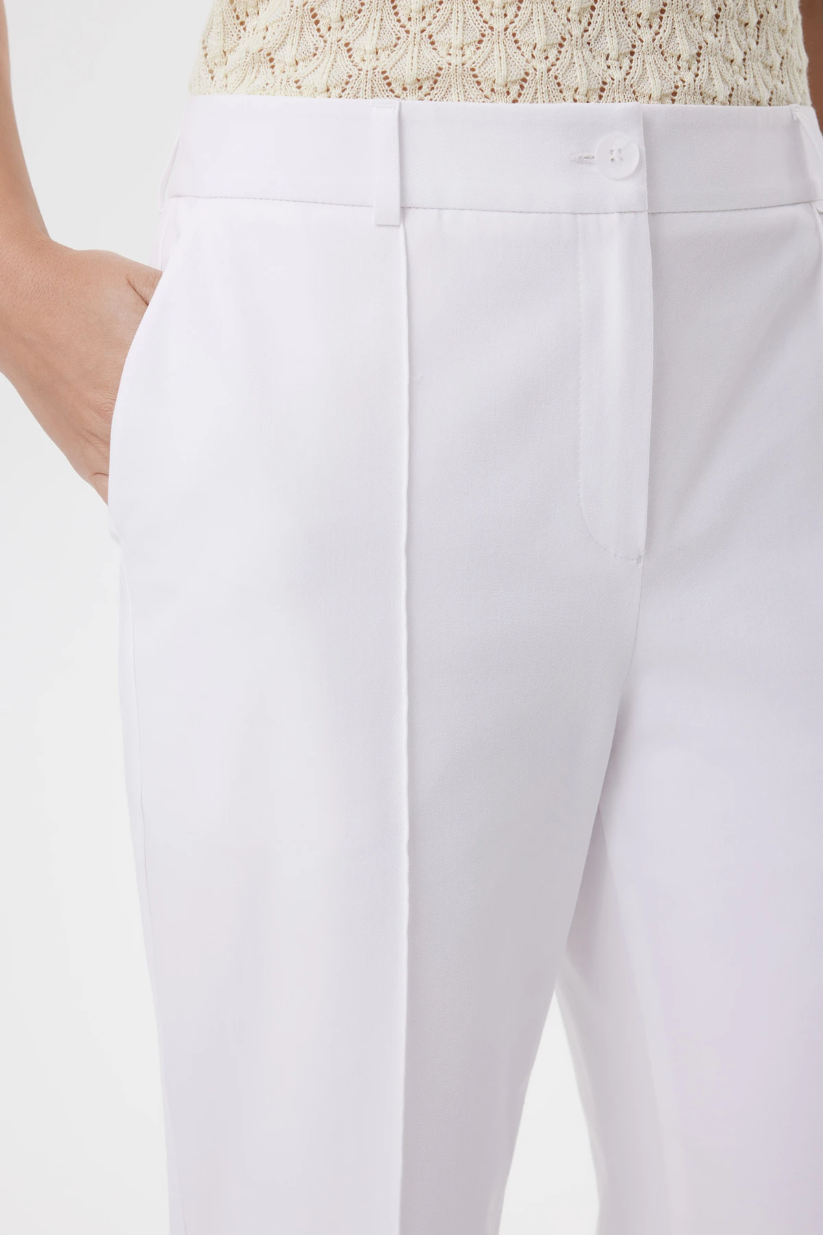 Брюки белые 6