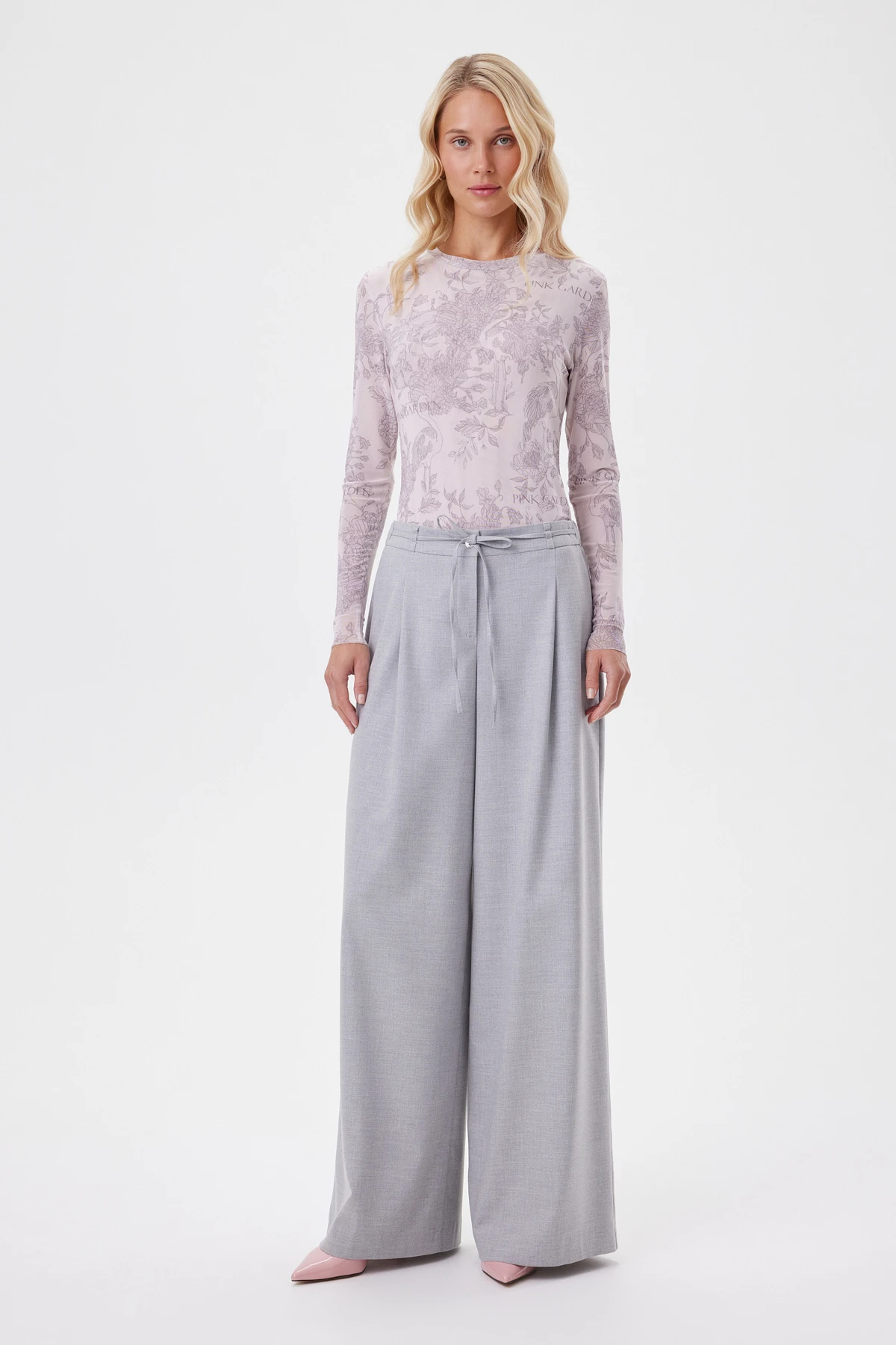 Брюки серые 5