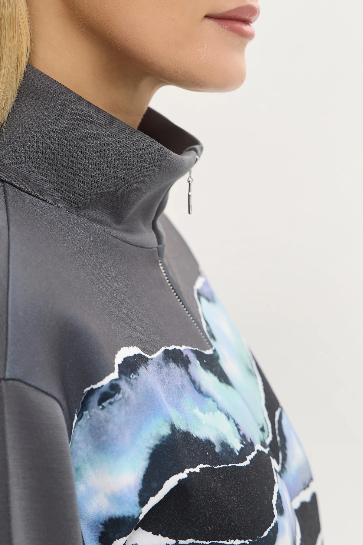 Толстовка "Акварельная фантазия" 2