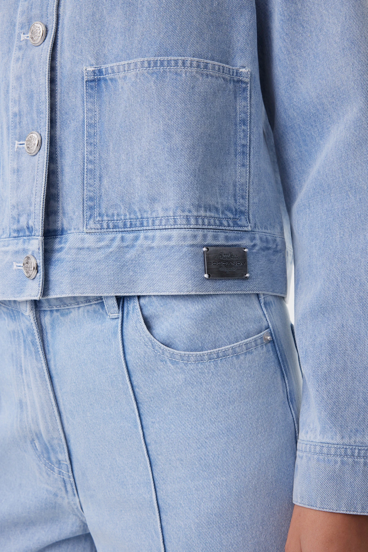 Куртка джинсовая «Городской полдень» 6