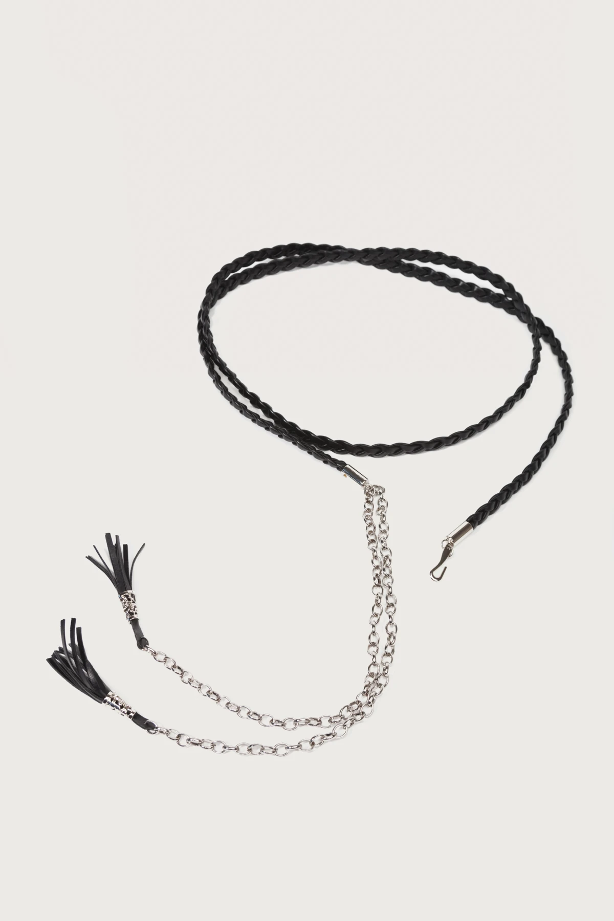 Пояс коса черный 1