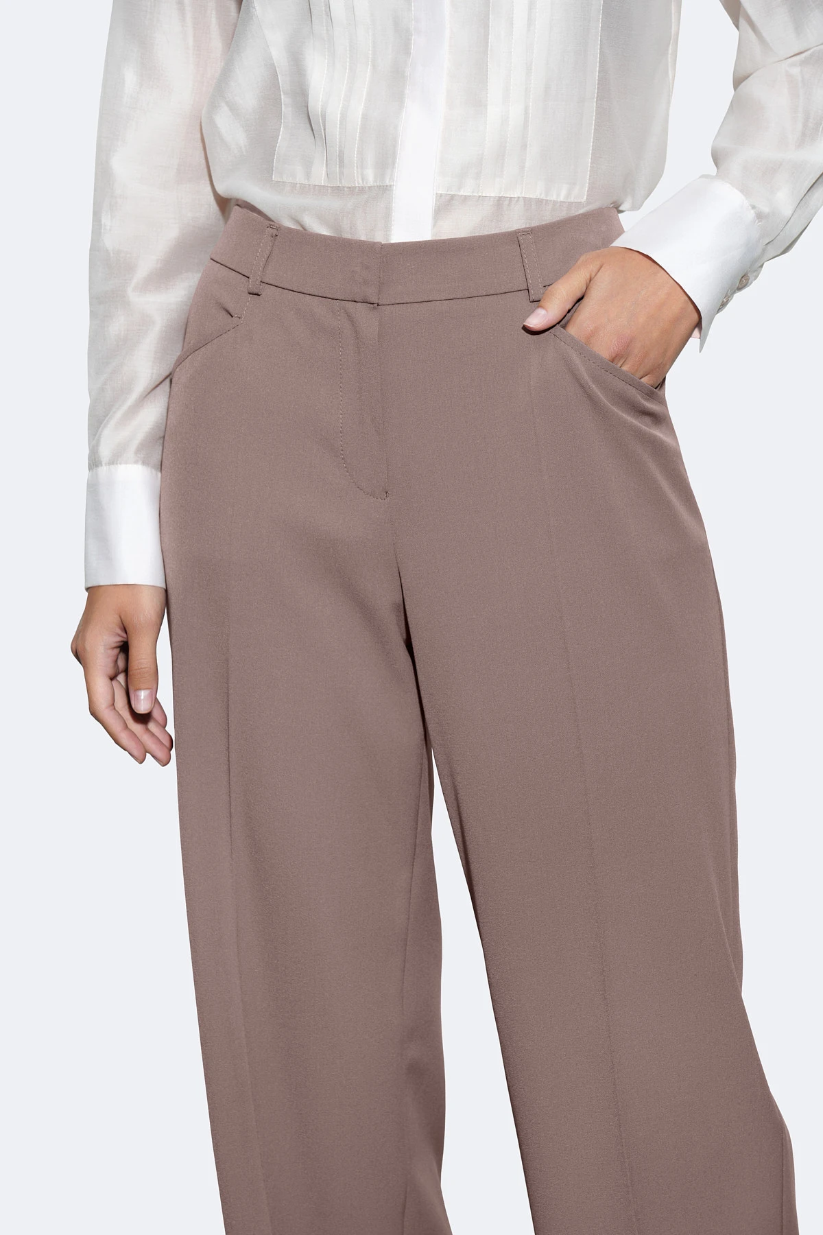 Брюки широкие удлиненные  "Ренессанс" 4