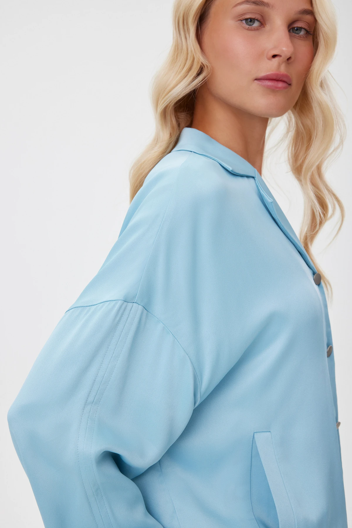 Блузон на пуговицах "Лазурная прогулка" 3