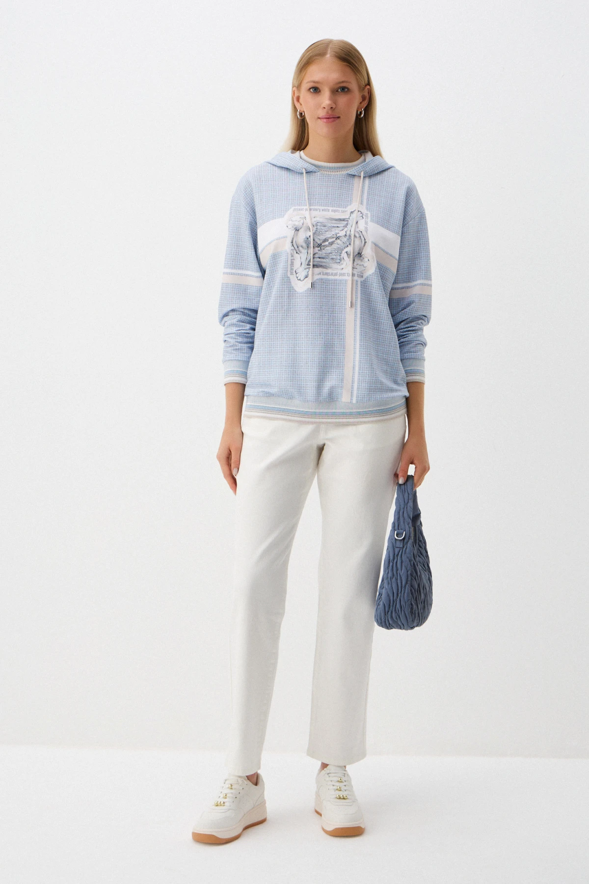 Джемпер с капюшоном "Северная пальмира" 5