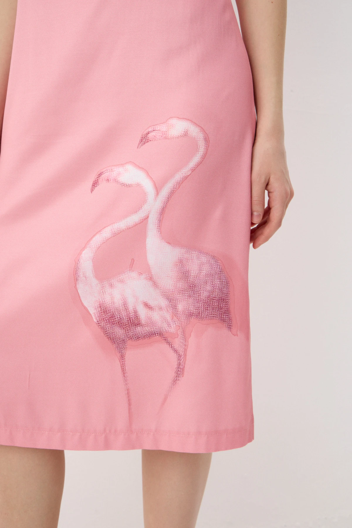 Платье "Возвращение фламинго" 4