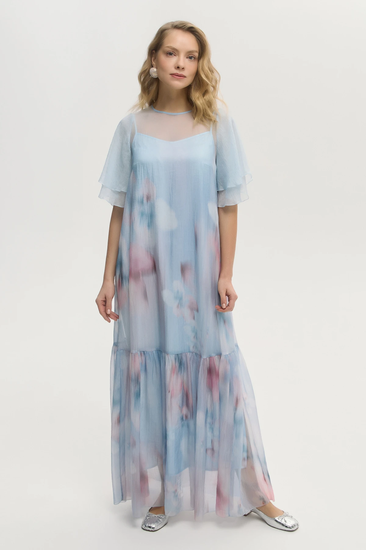 Платье прямое "Небесные грёзы" 5