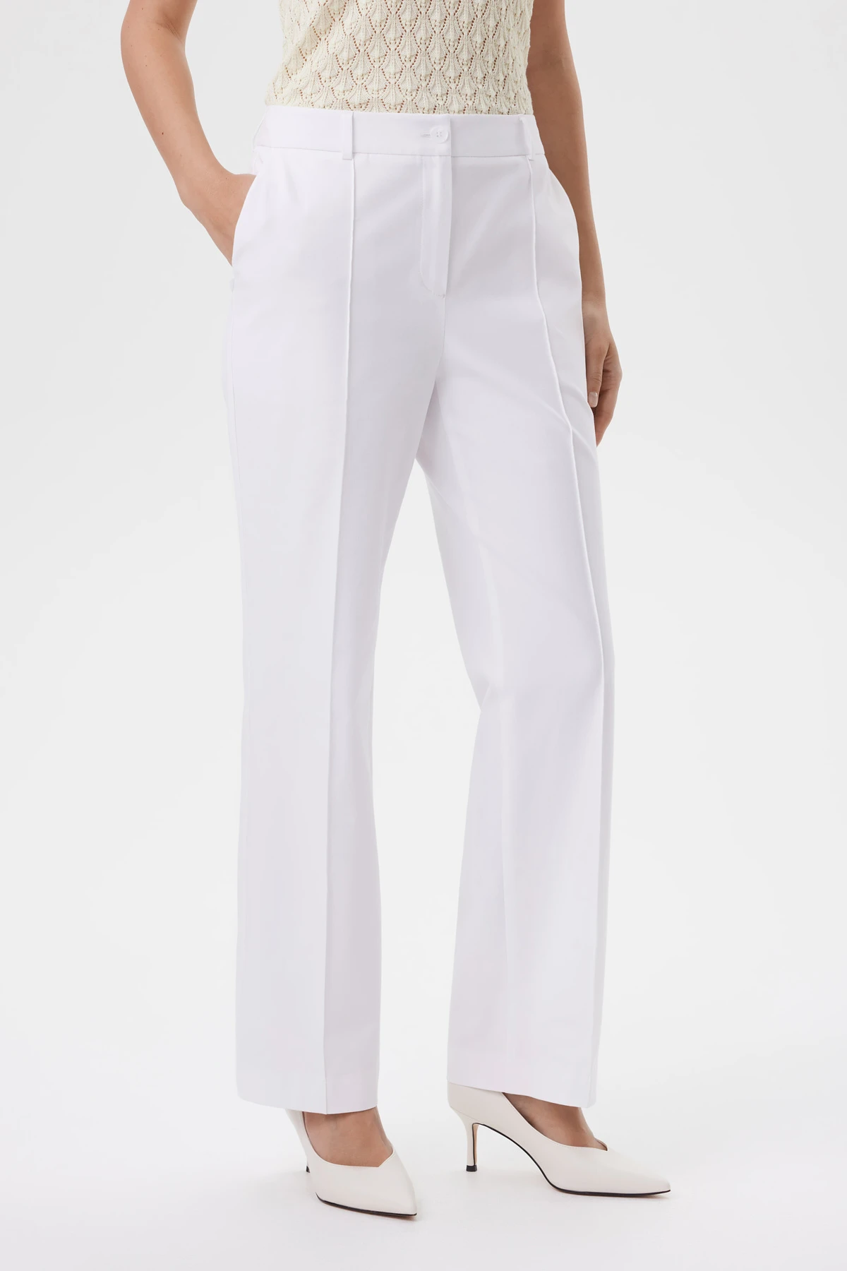 Брюки белые 7