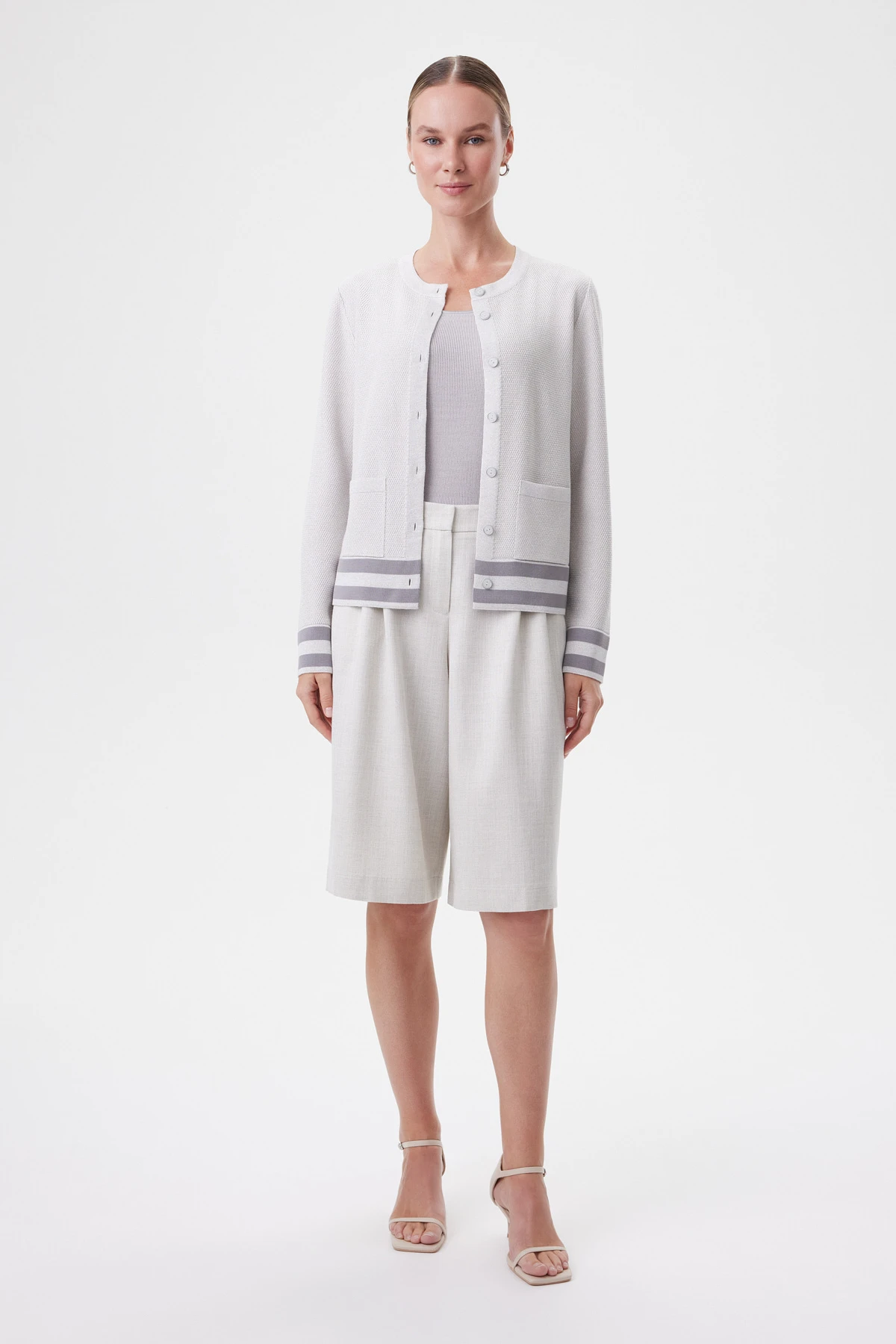 Джемпер на пуговицах «Осязание» 1