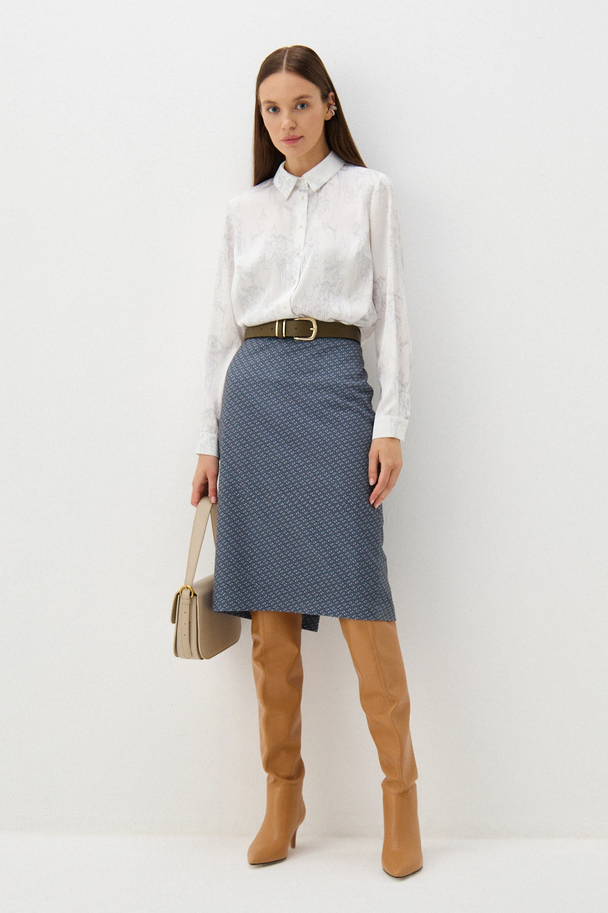 Блузка "Серебряный замок" 2