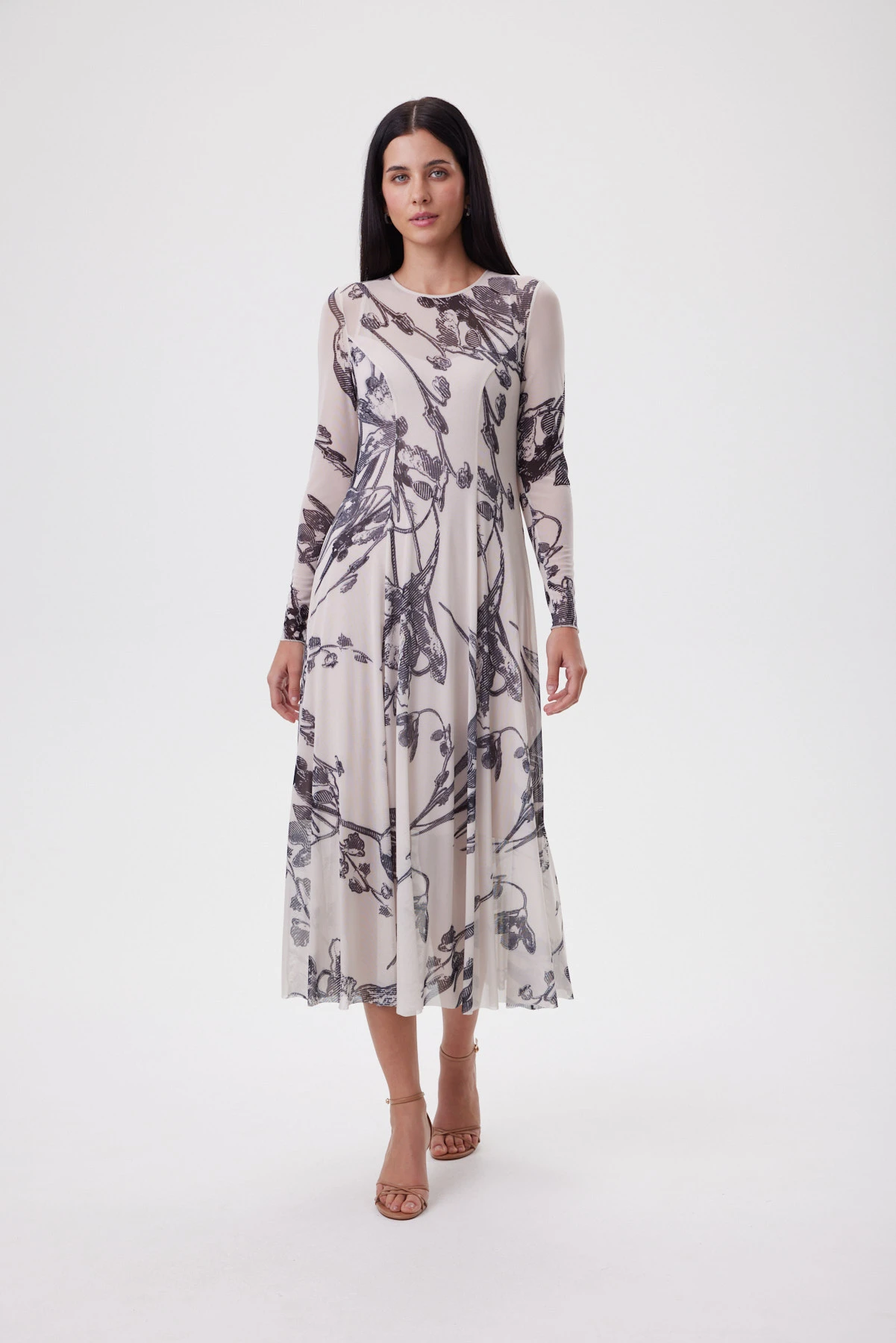 Платье "Силуэт весны" 4