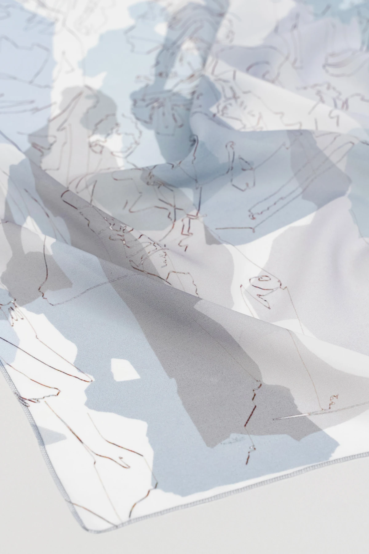 Платок "Музы Петербурга" 1