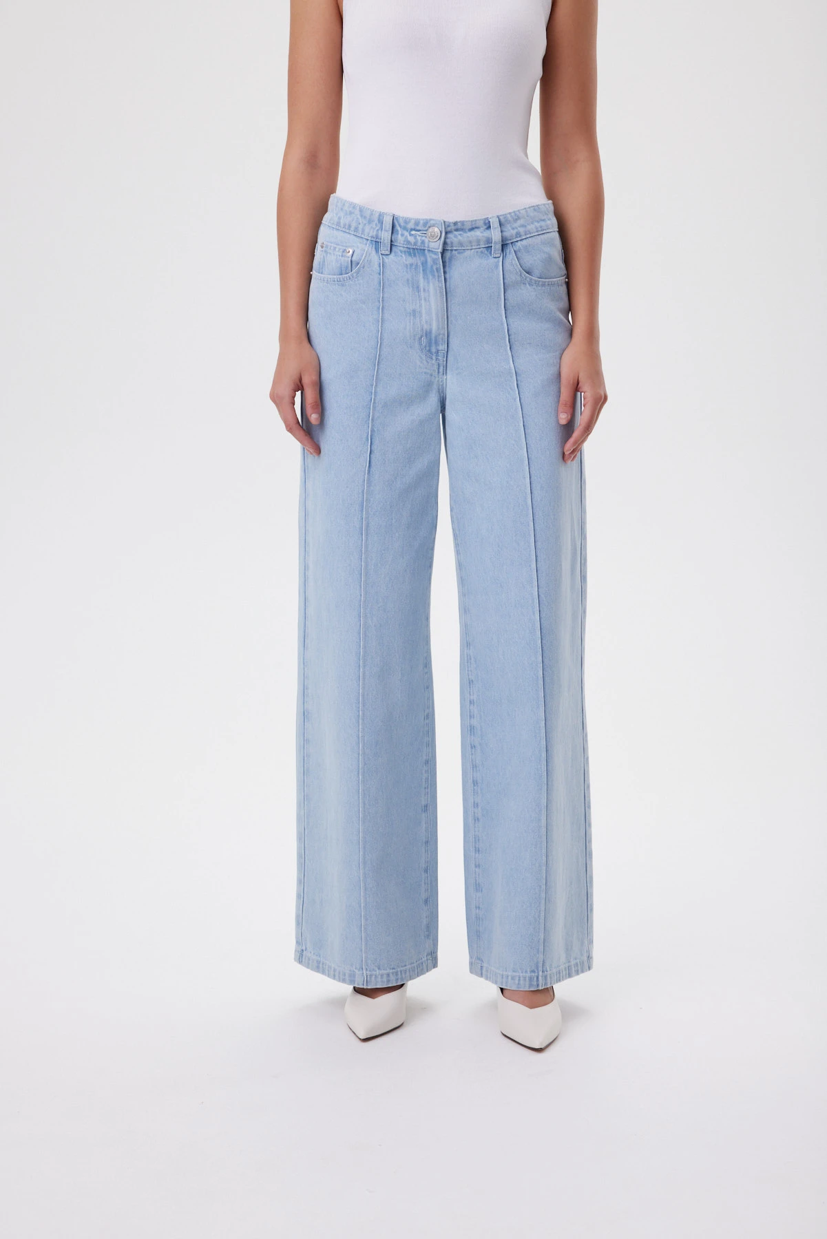 Брюки джинсовые «Городской полдень» 8