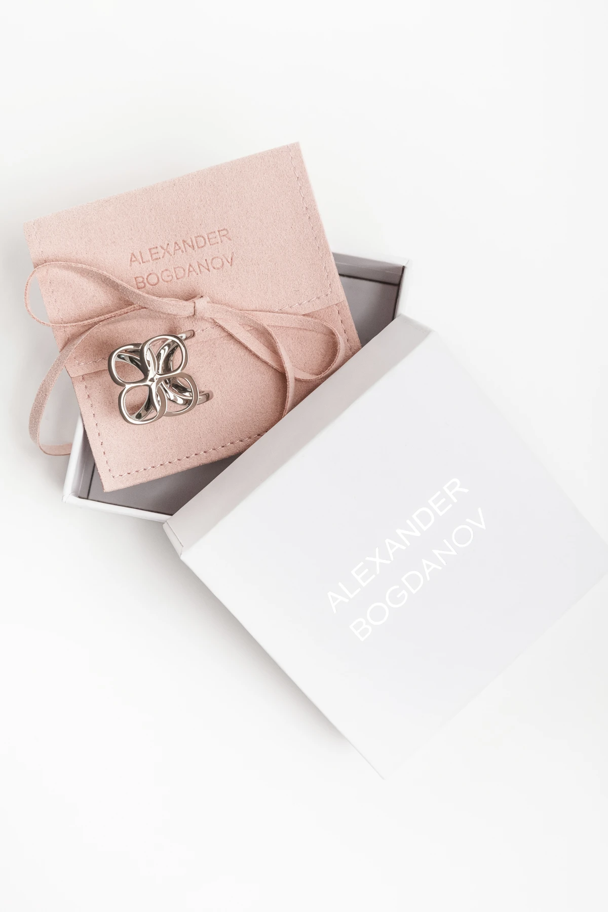 Брошь кольцо для платка "88" с чехлом 5