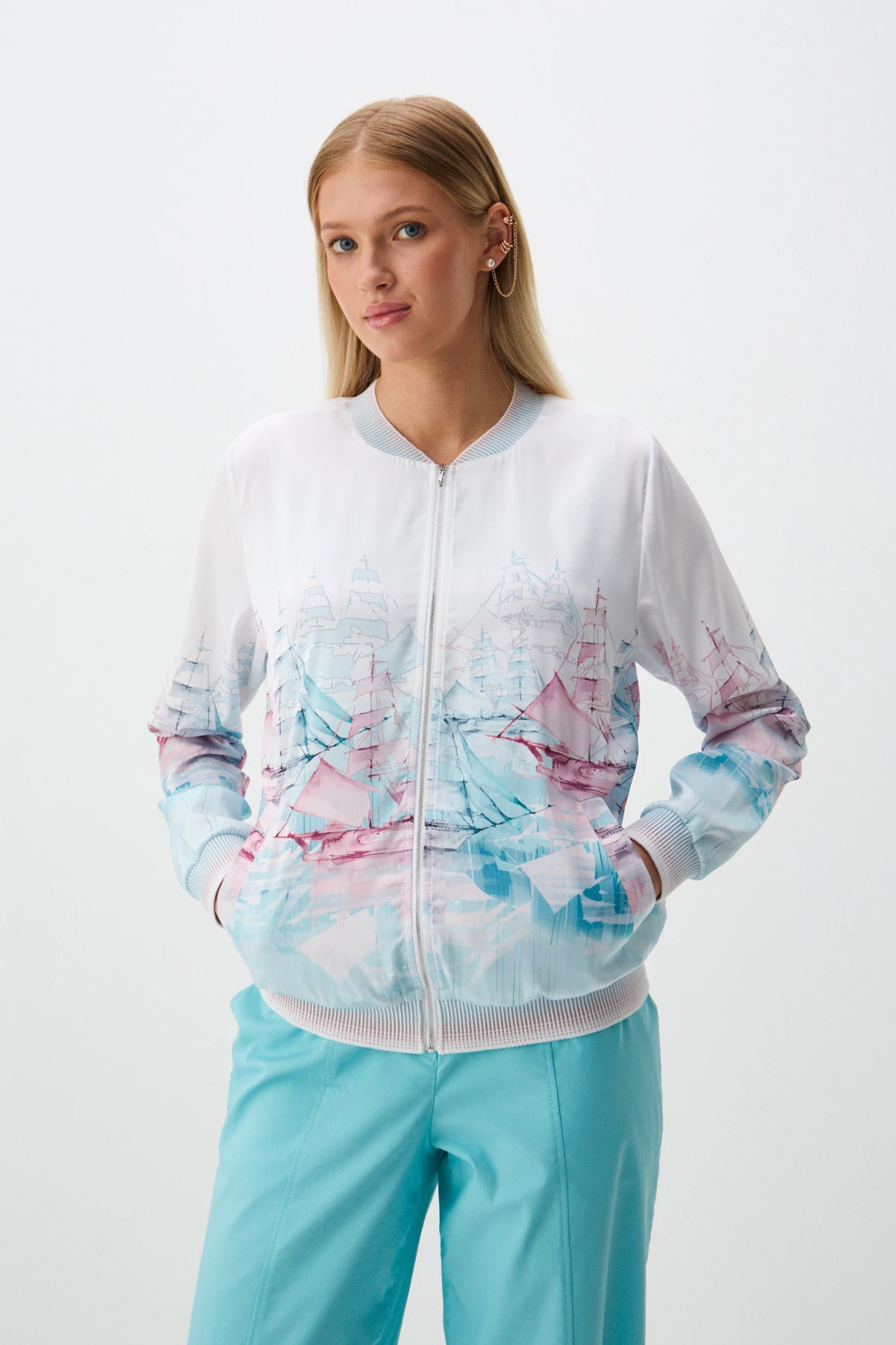 Блузон на молнии "Новые горизонты" 6