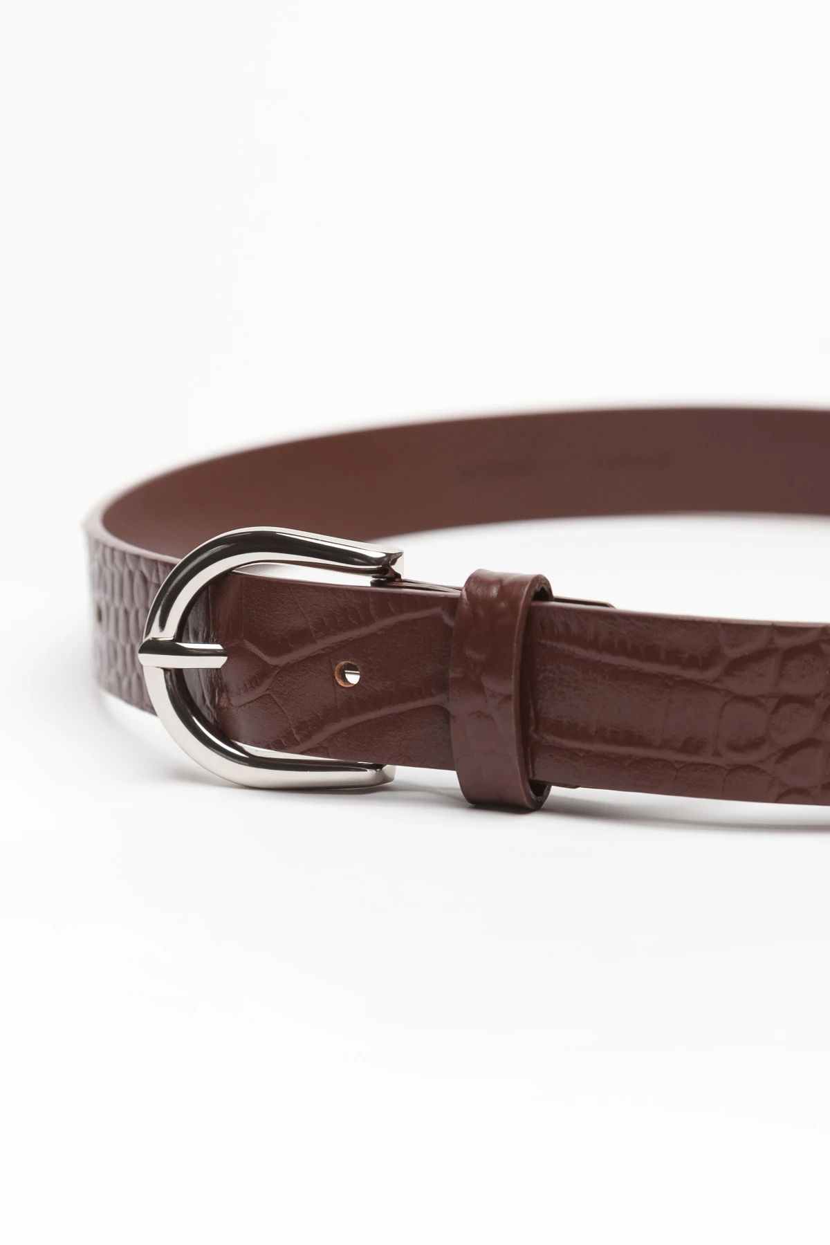 Пояс АB коричневый 3 см 2