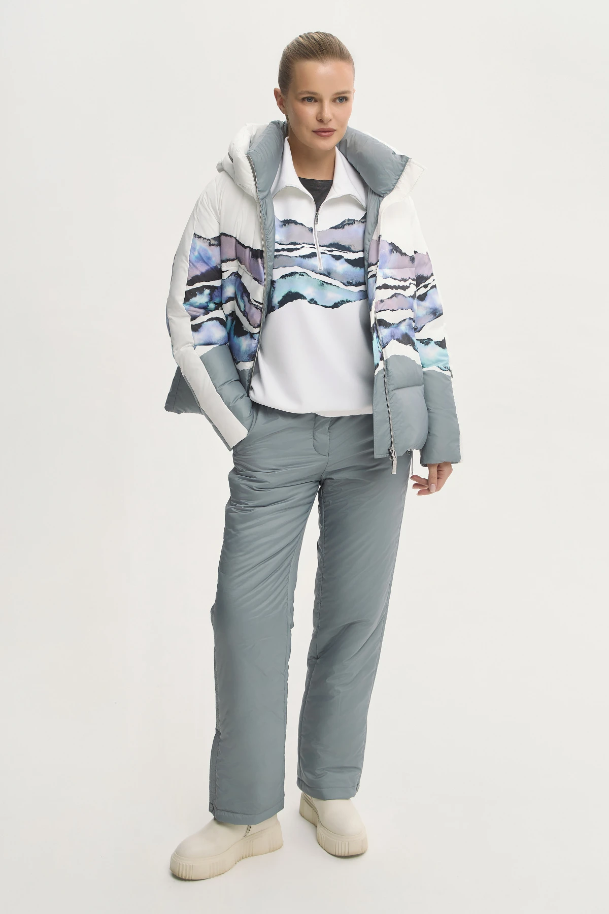 Куртка "Акварельная фантазия" 1