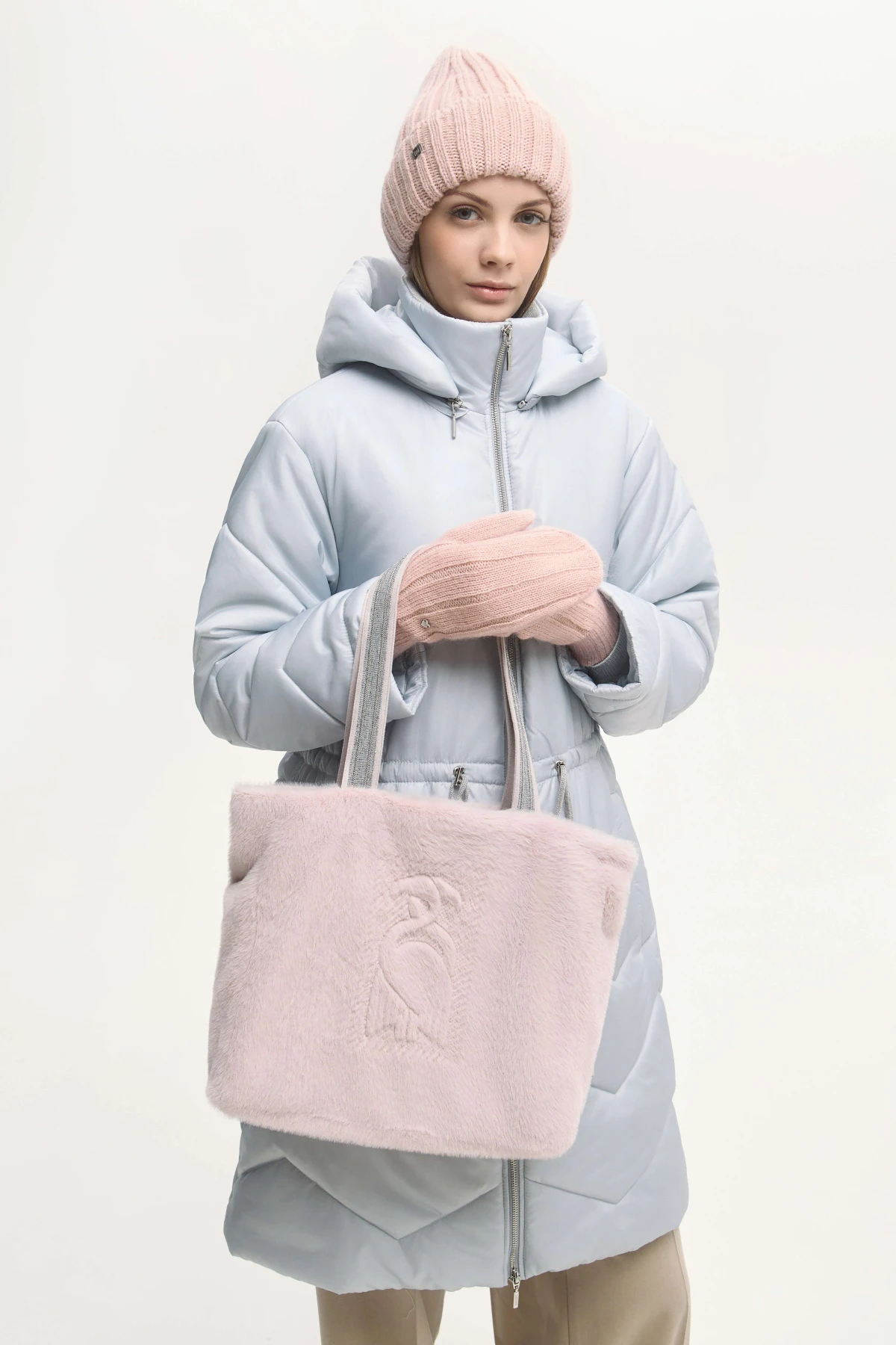 Сумка розовая "Крылья любви" 1