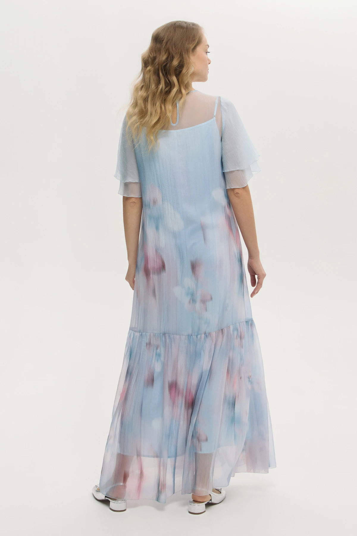 Платье прямое "Небесные грёзы" 4