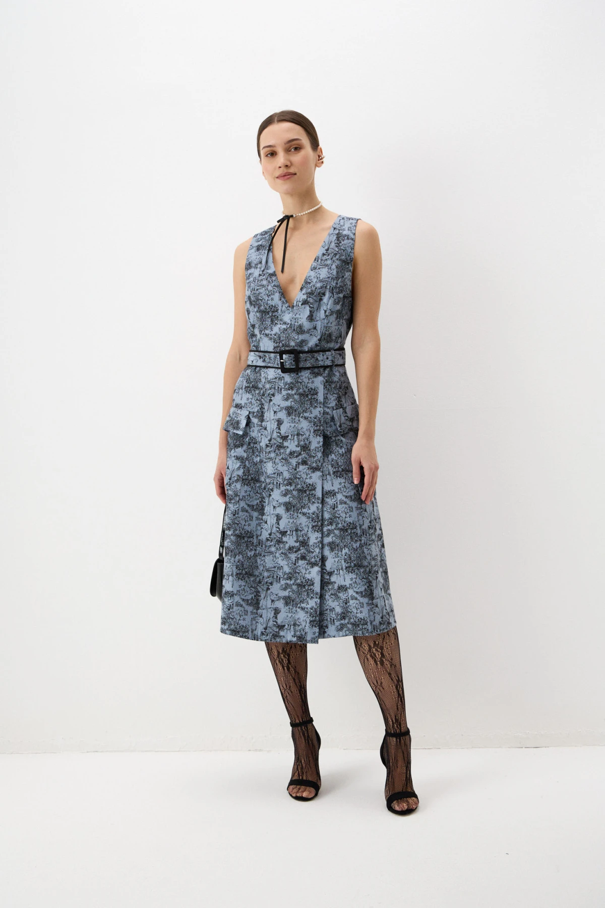 Сарафан "Гравюры северной сказки" 1