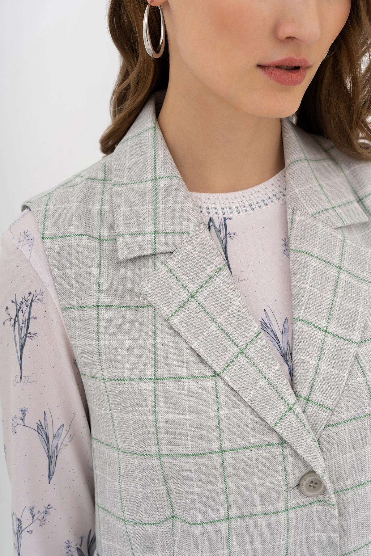 Жилет удлиненный "Подводный город" 4