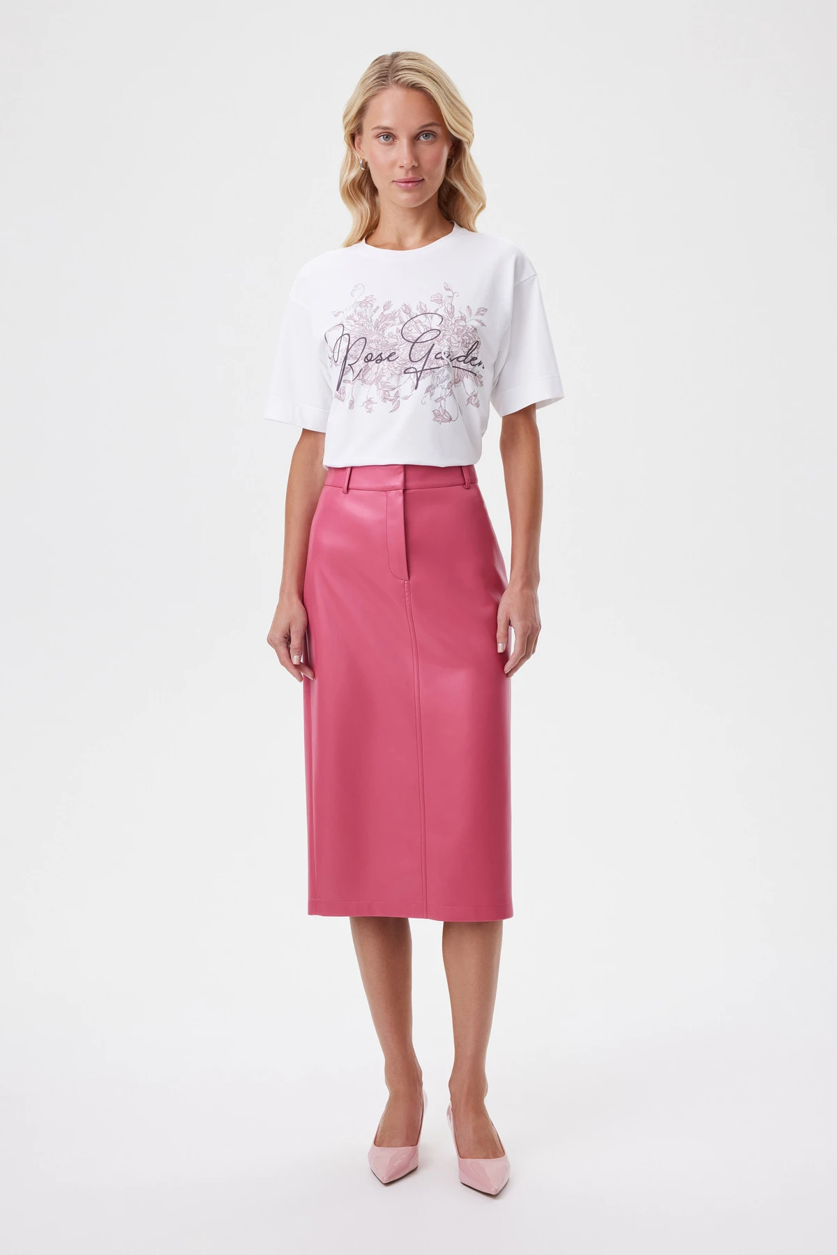 Юбка розовая "Семейные ценности" 6