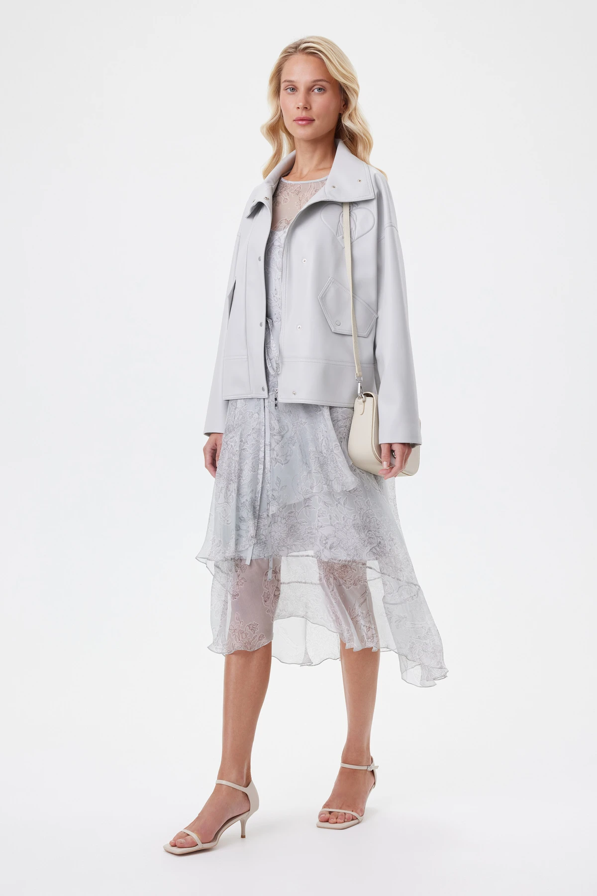 Платье с поясом "Небесная симфония" 1