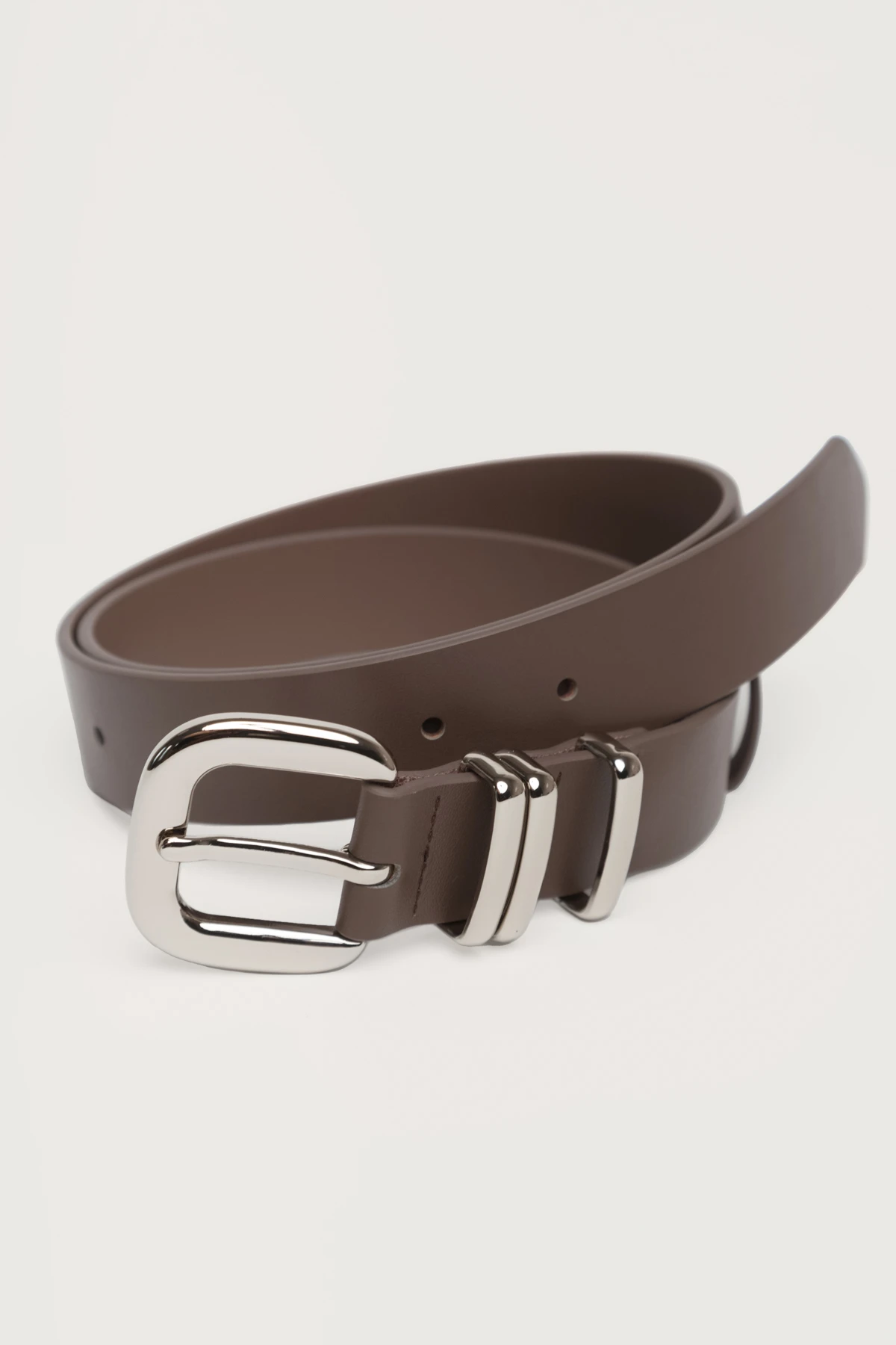 Пояс AB коричневый 3 см 1