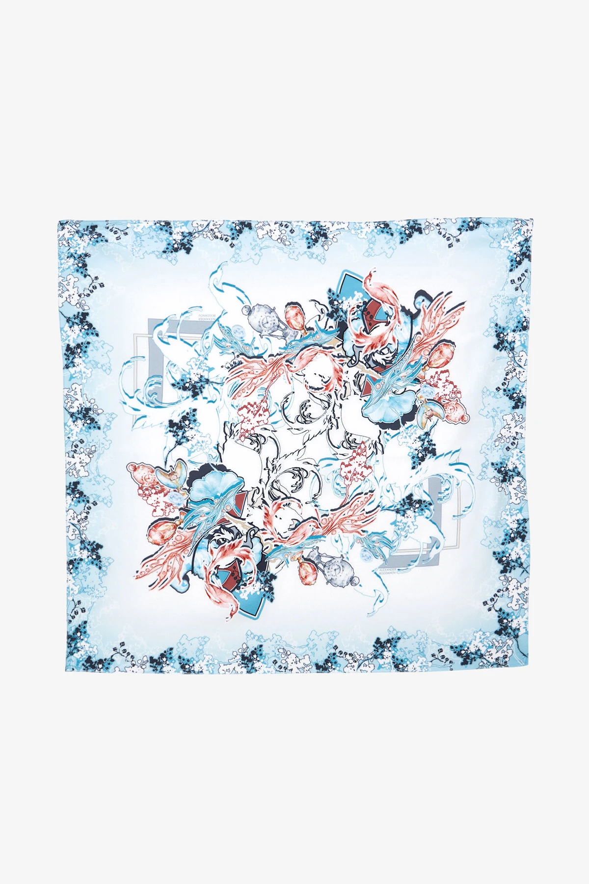 Платок "Тайны Эрмитажа" 1