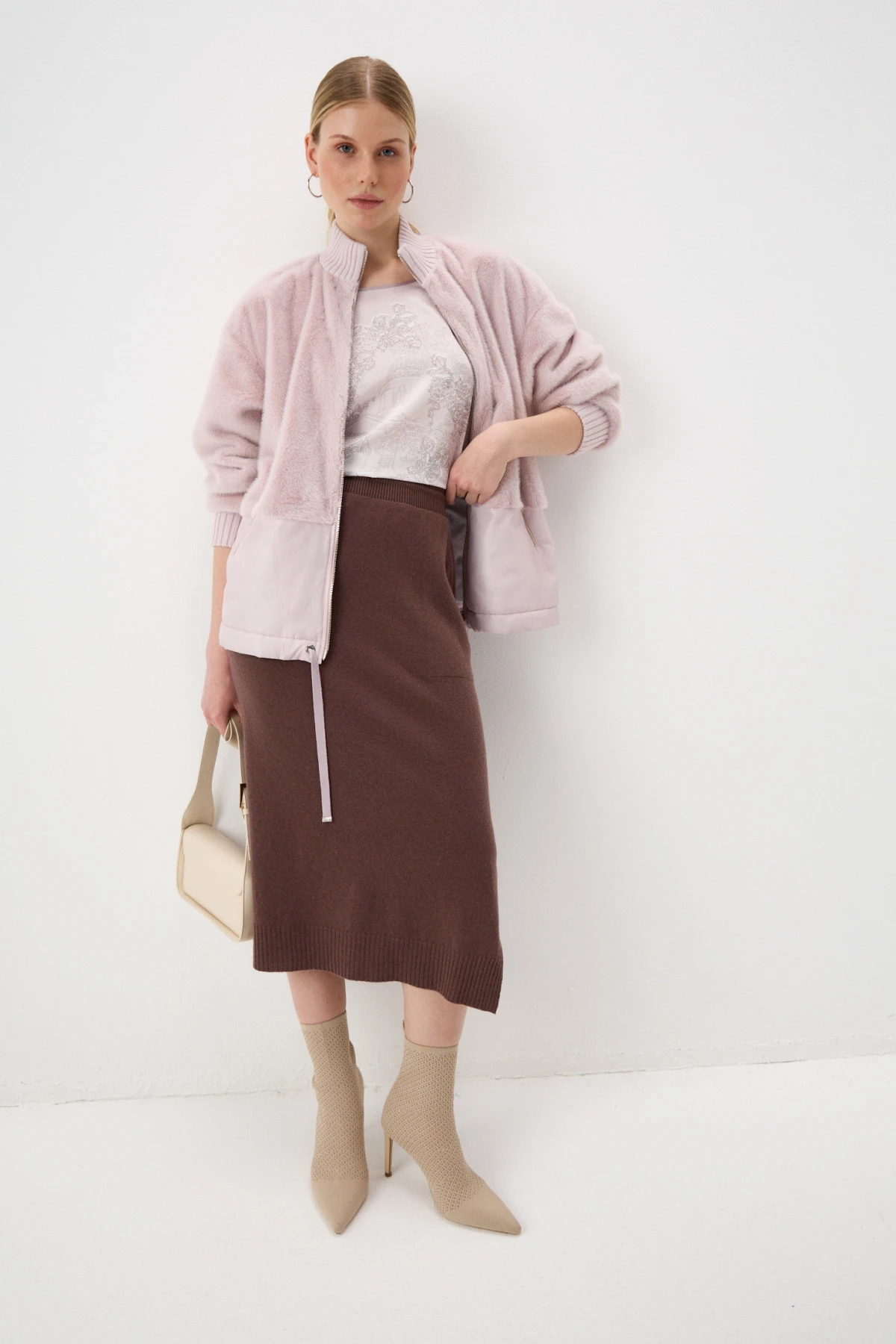 Юбка вязаная "Сонеты тепла" 4