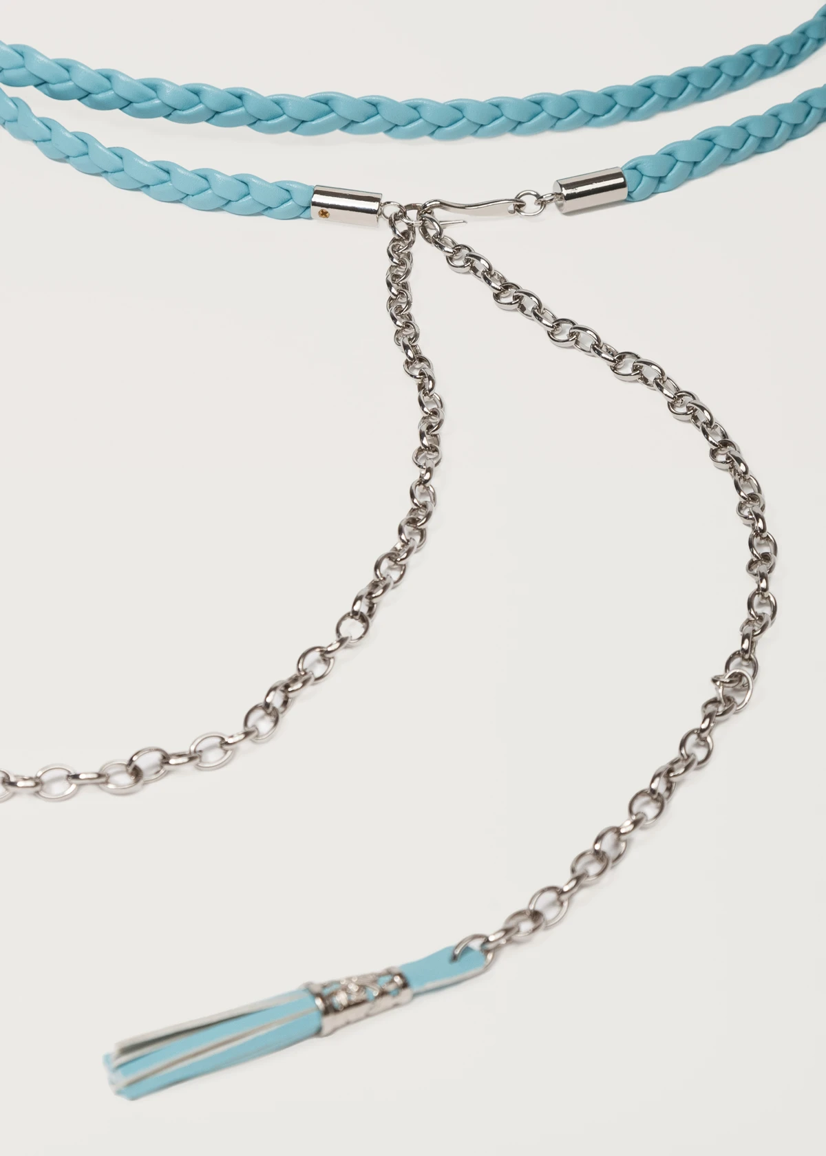 Пояс коса бирюзовый 3