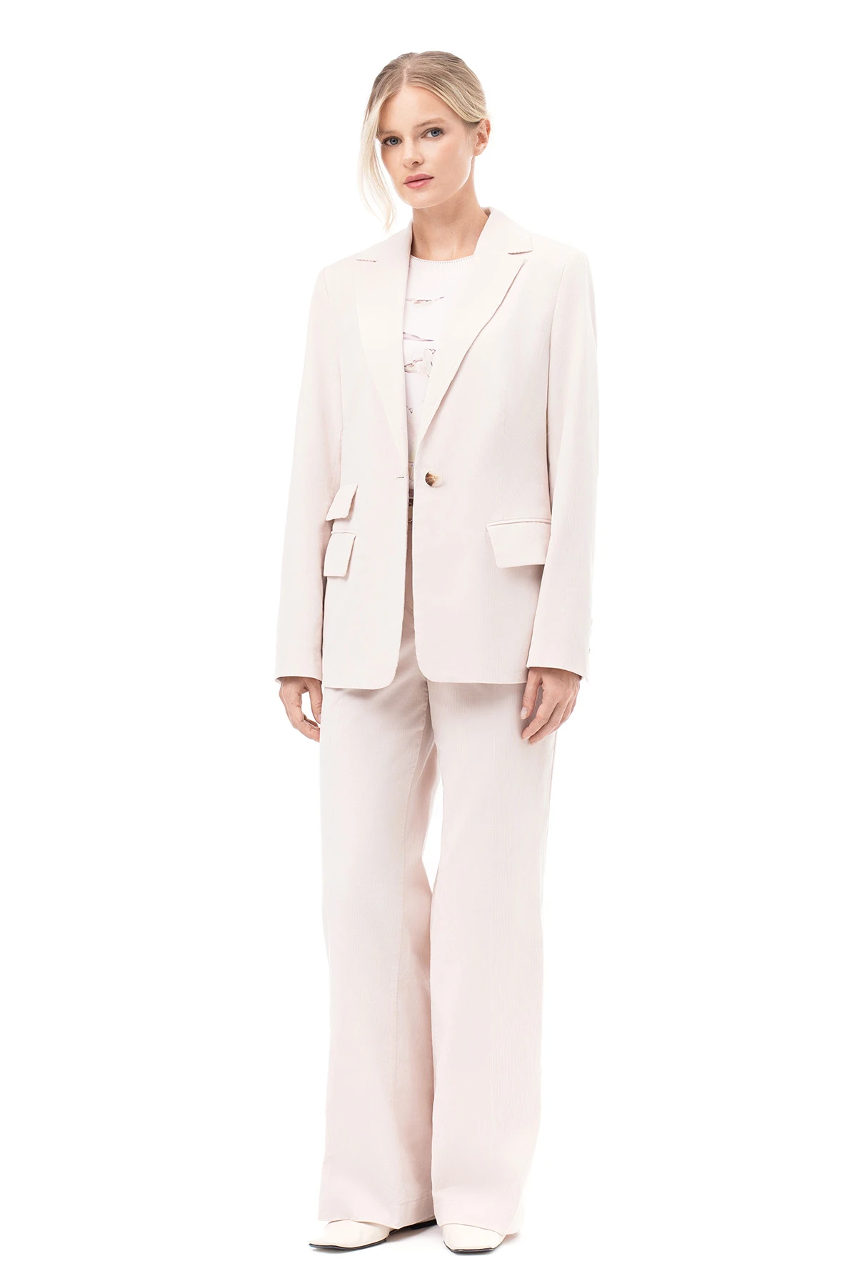 Брюки широкие "Прикосновение нежности" 3