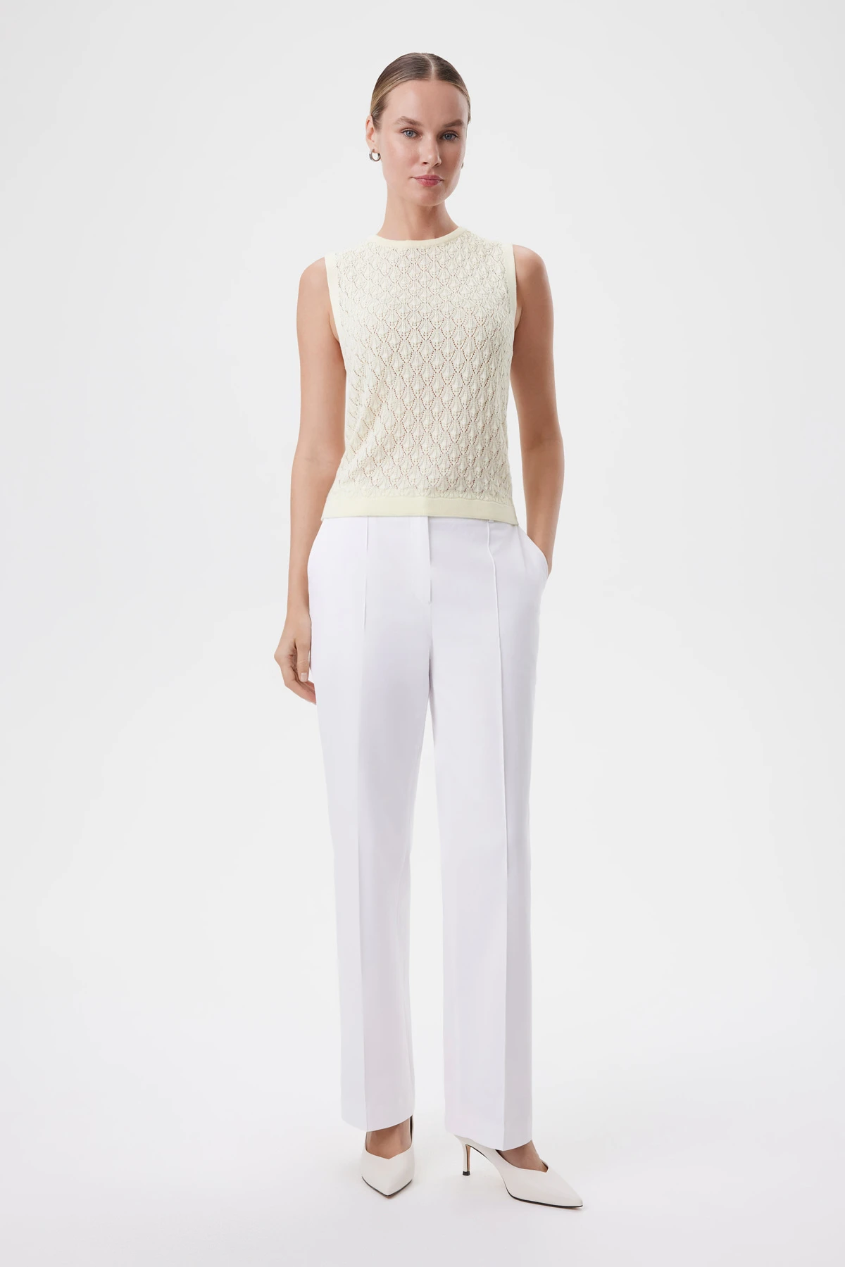 Брюки белые 1
