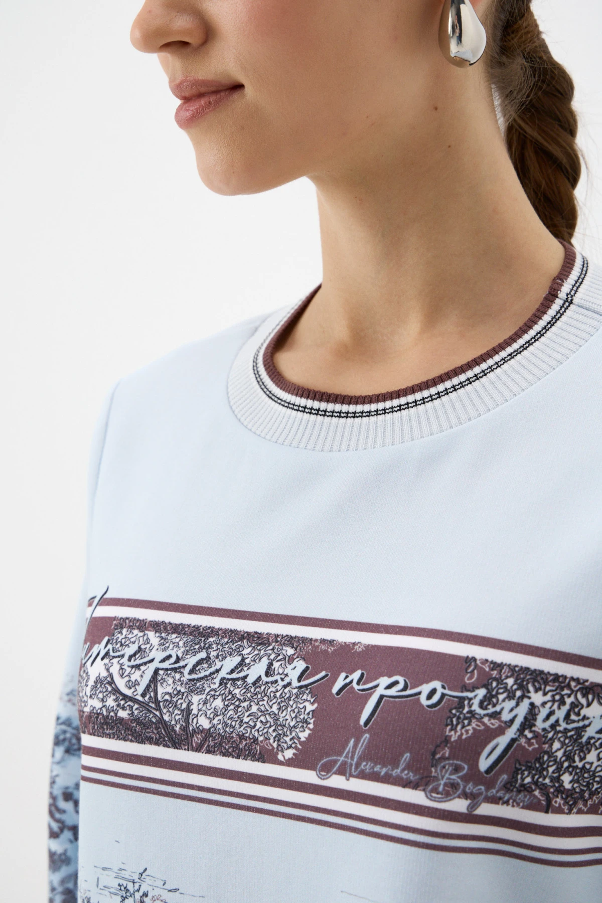 Свитшот "Гравюры северной сказки" 3