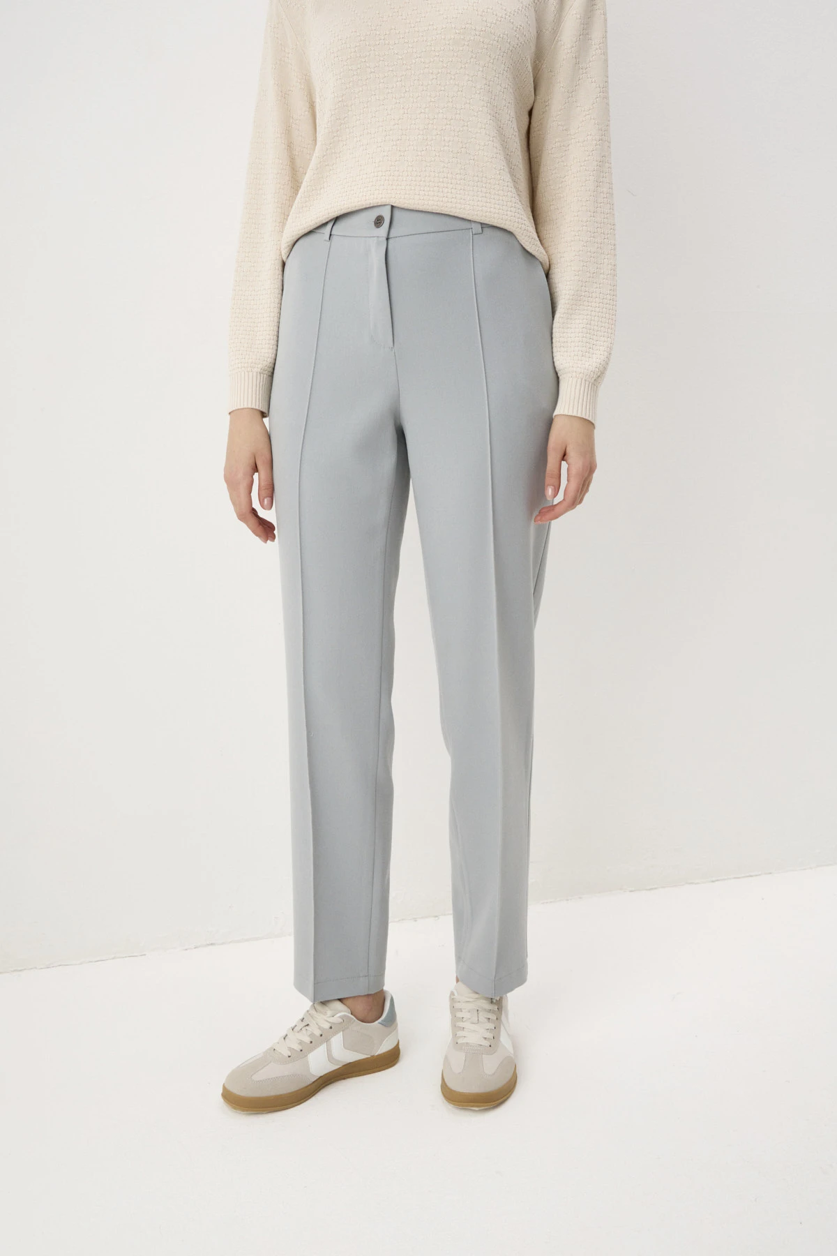 Брюки серые 8