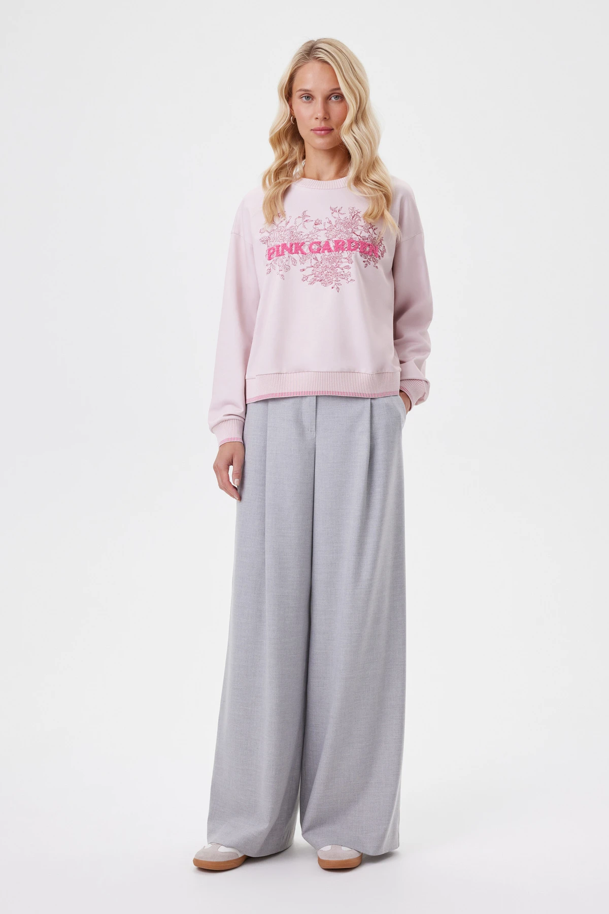 Брюки серые 7