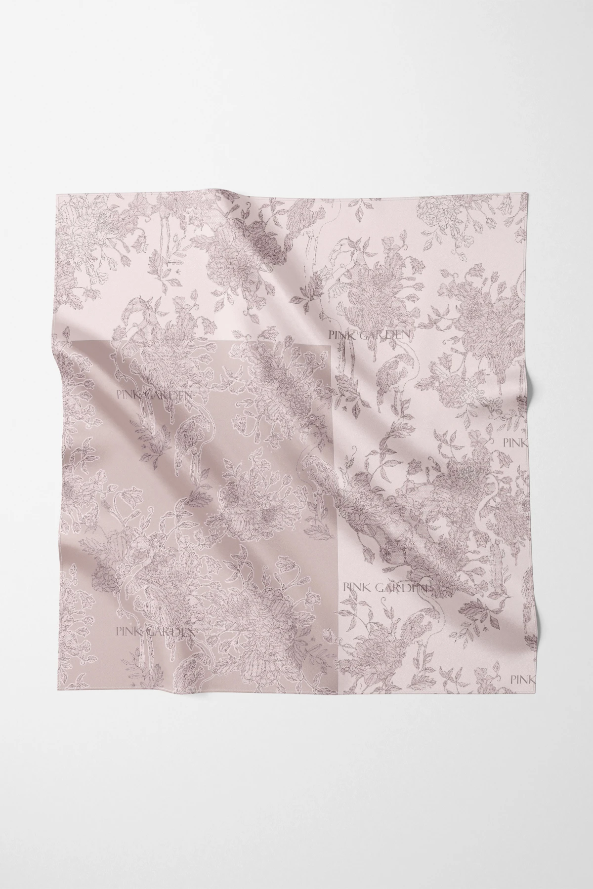 Платок "Розовые мечты" 1