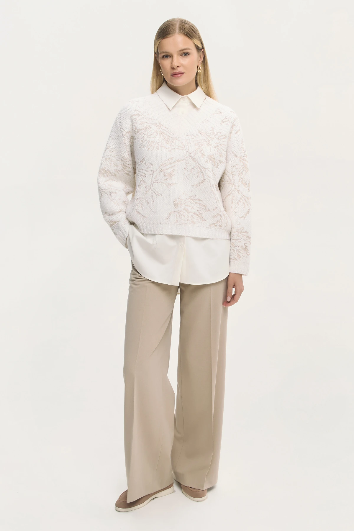 Джемпер "Тёплый туман" 6