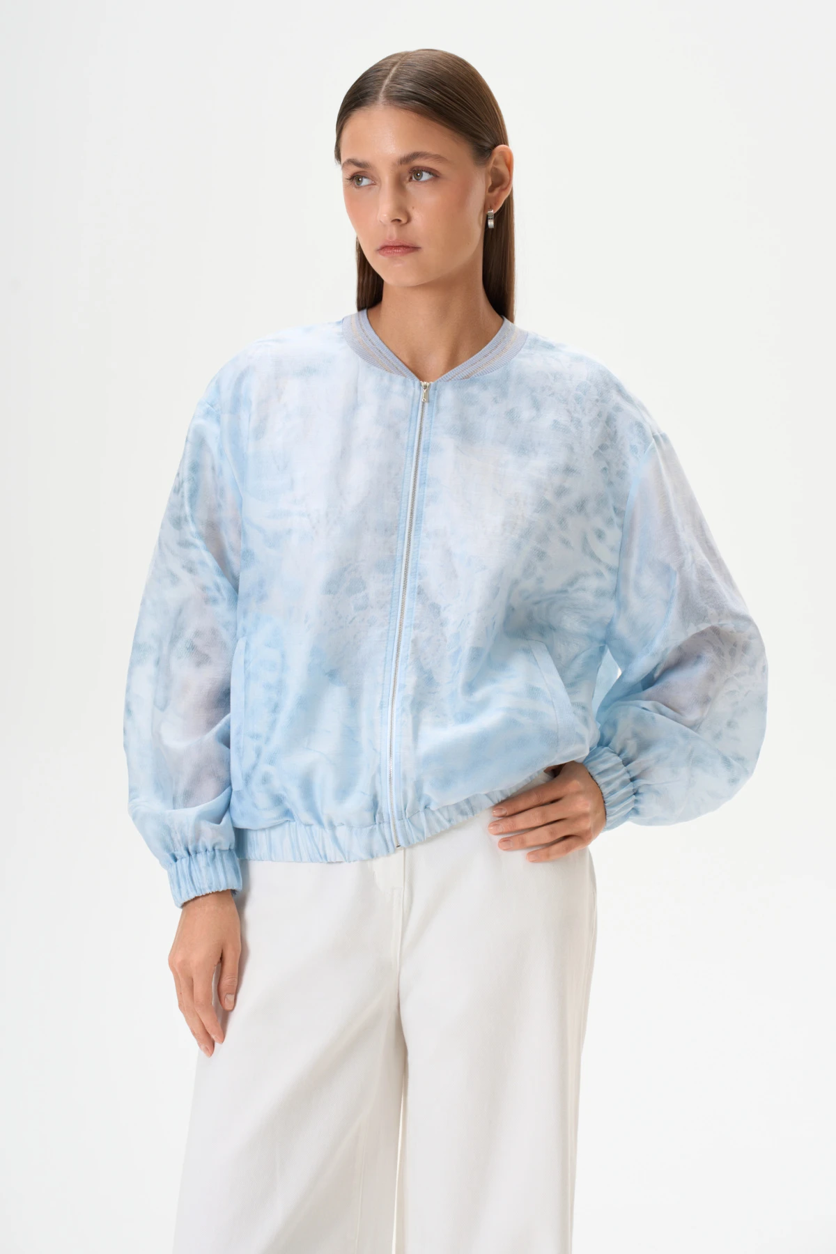 Блузон на молнии "Туманное утро" 6