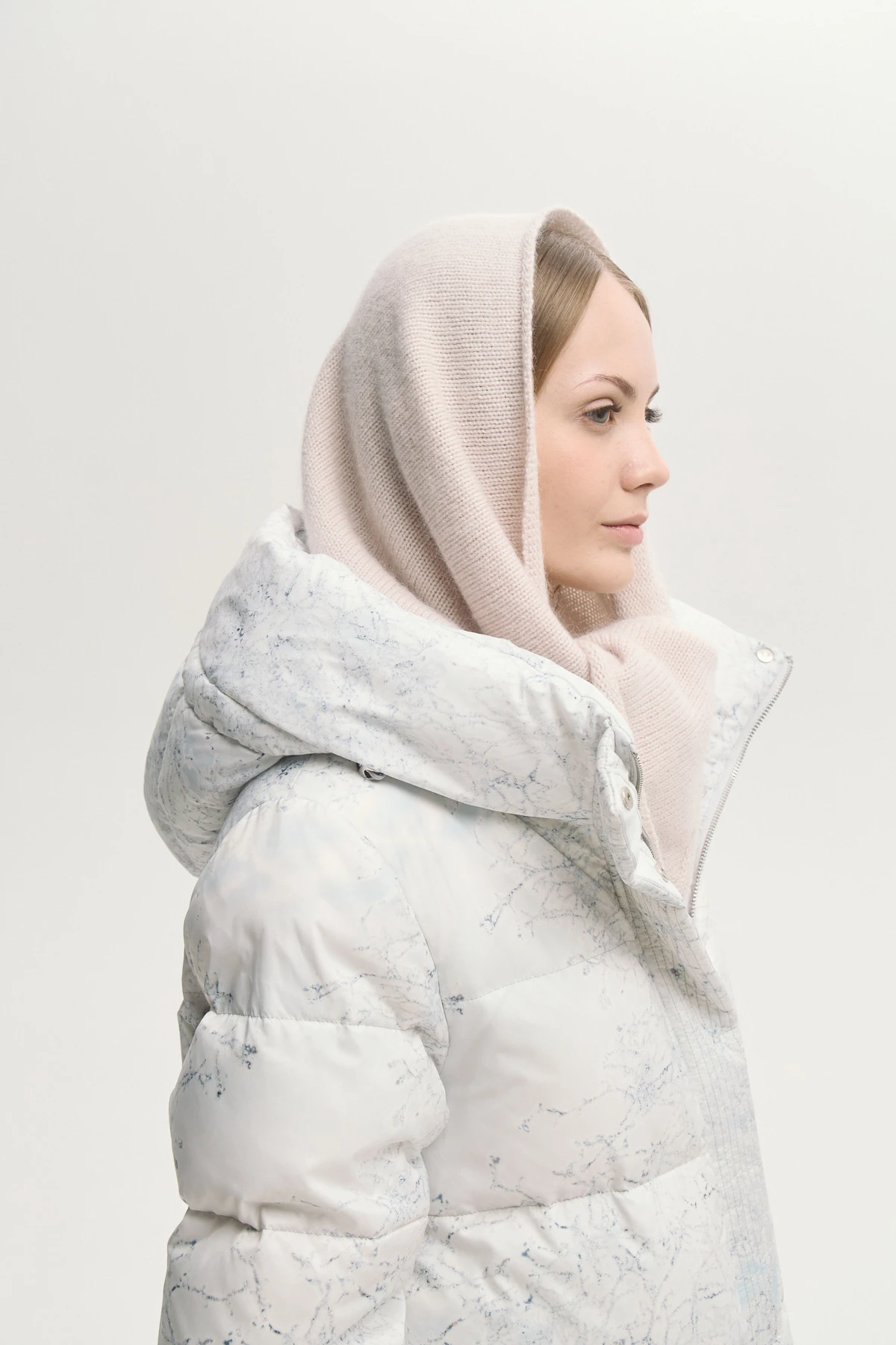 Косынка "Топлёное молоко" 1