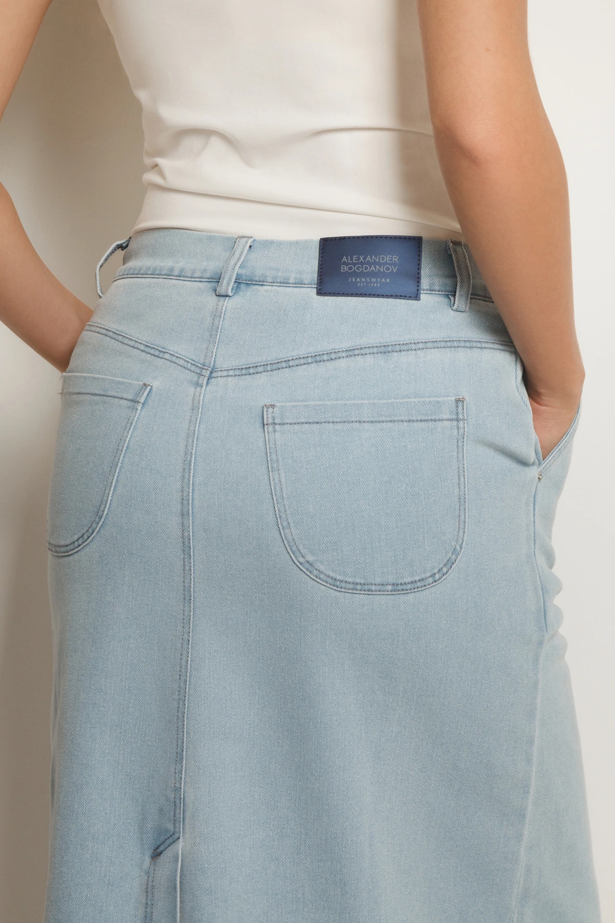 Юбка джинсовая "Неизведанные тропы" 5