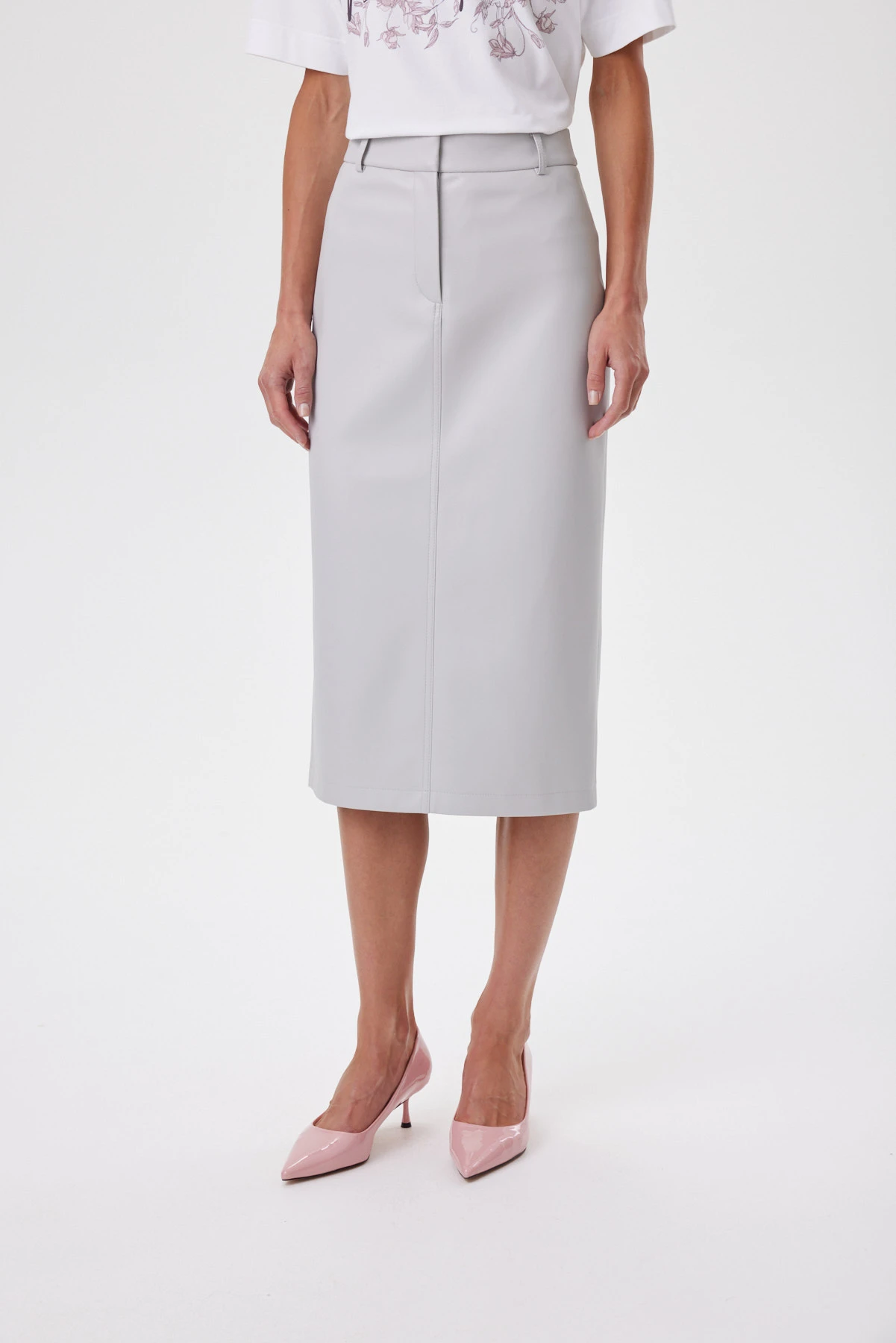 Юбка серая «Семейные ценности» 7