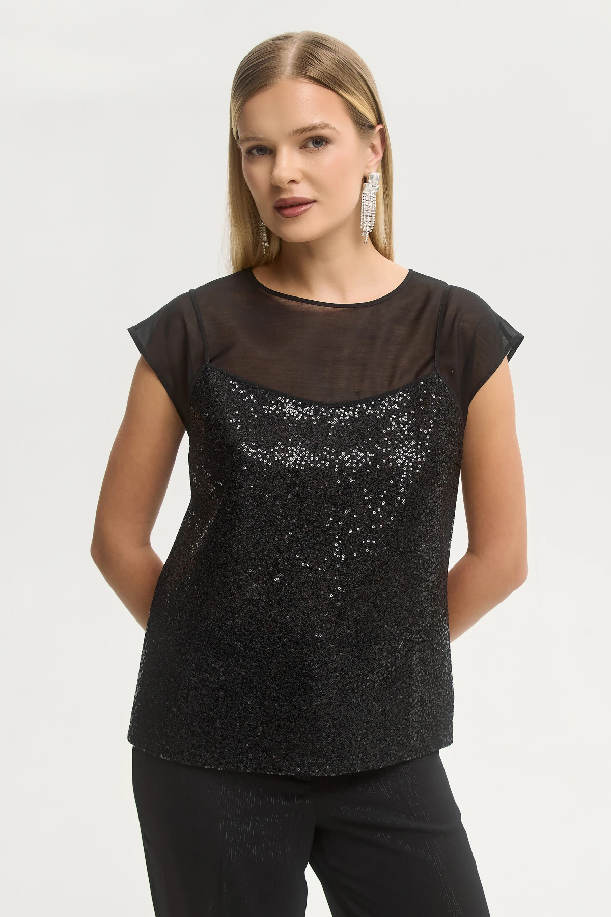 Блузка "Поэзия ночи" 3