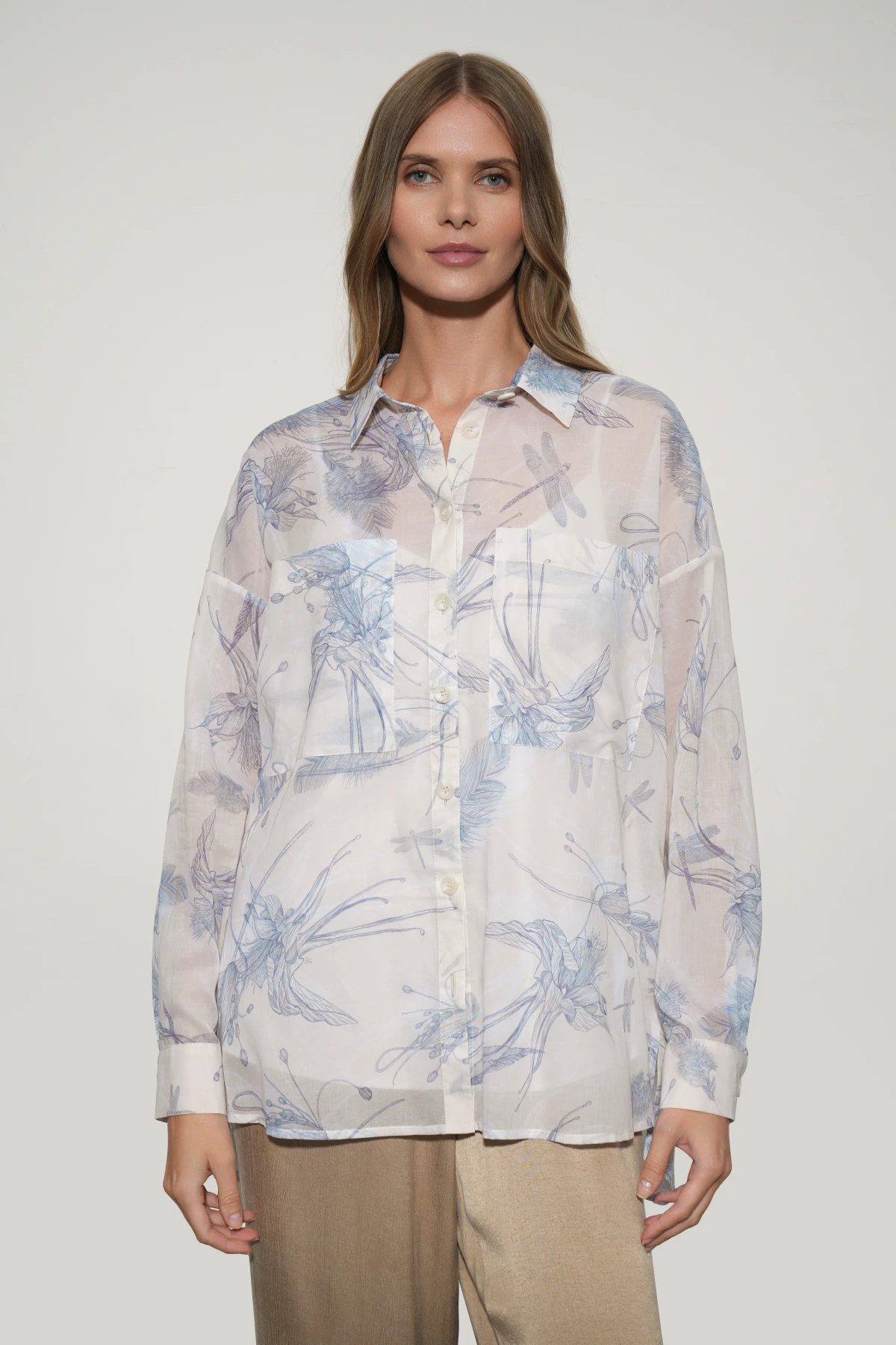 Рубашка "Летний этюд" 2