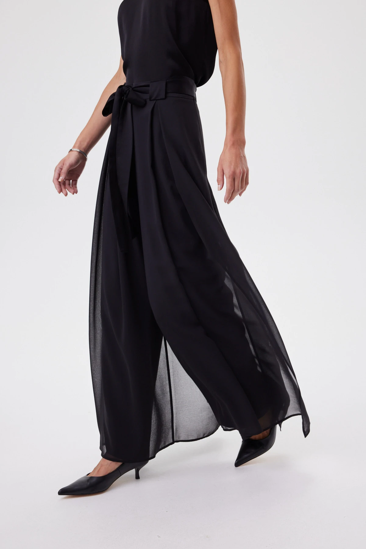 Брюки с поясом «Тёплые ночи»  9