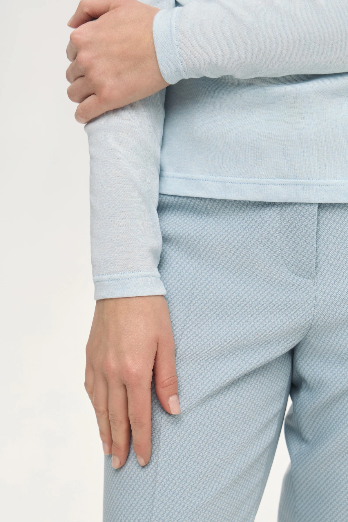 Водолазка "Голубая орхидея" 3