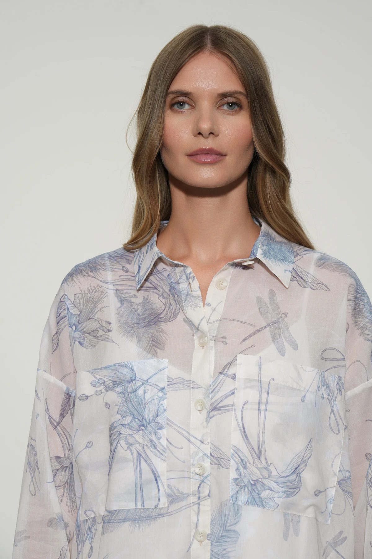 Рубашка "Летний этюд" 1